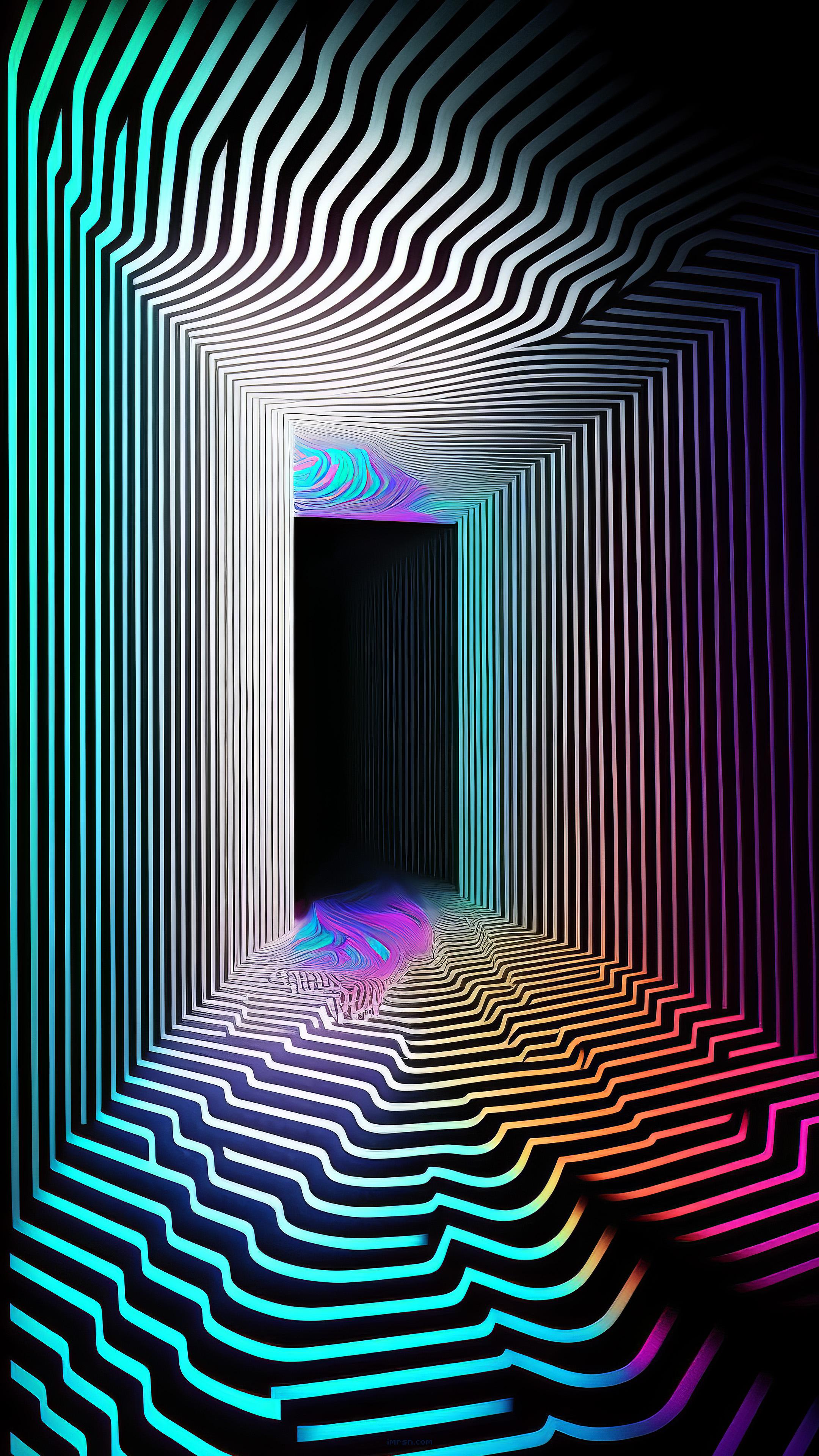 Wallpaper Digital Dimension 4K {2160x3840} by a.i