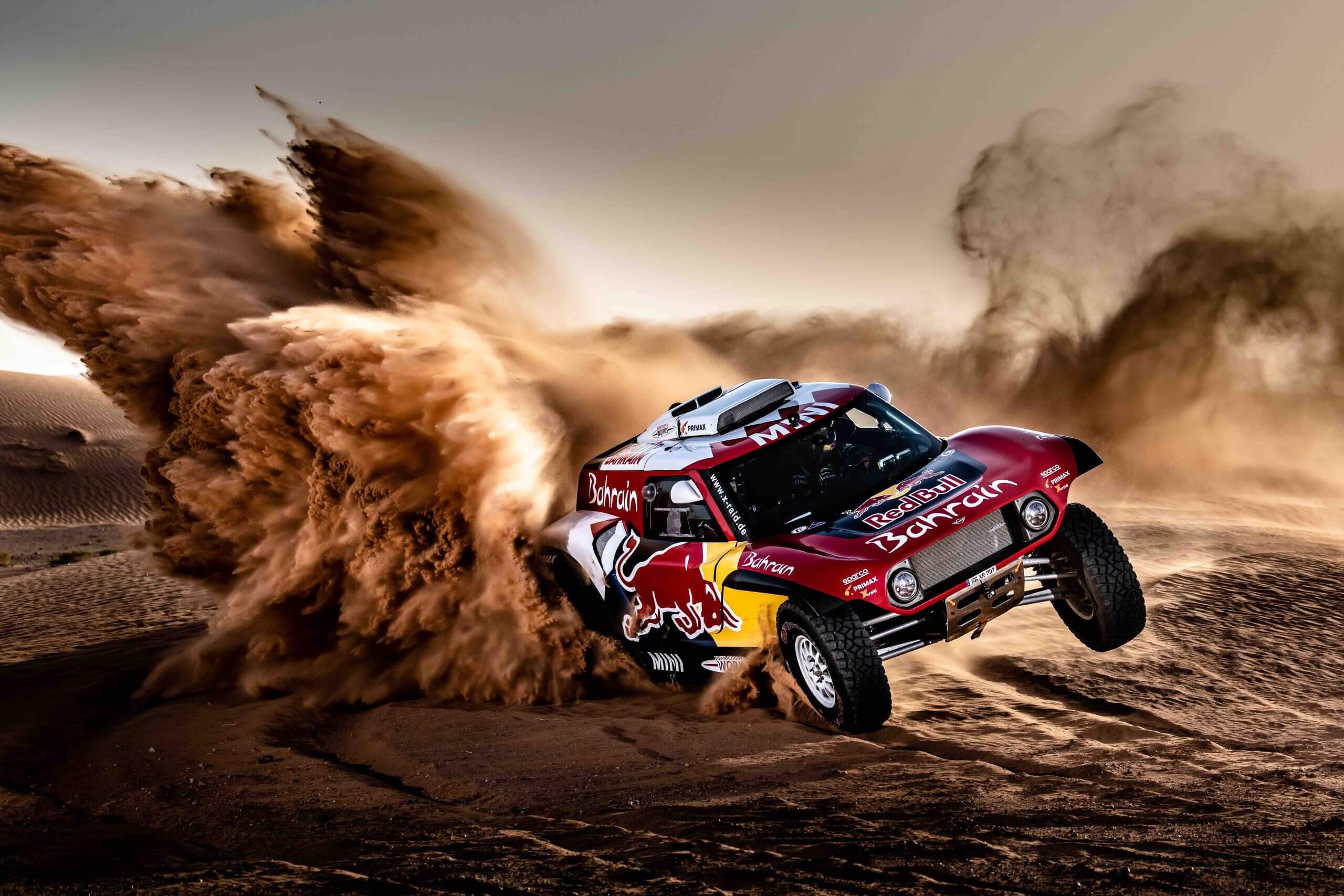 Dakar 2020: Sainz And Peterhansel In The X Raid MINI JCW Buggy In Bahrain