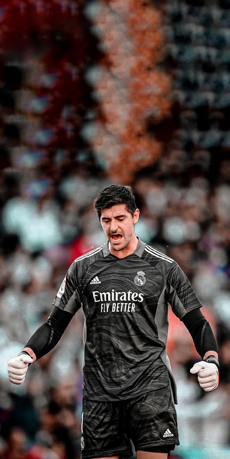 Courtois. Real madrid goalkeeper, Real