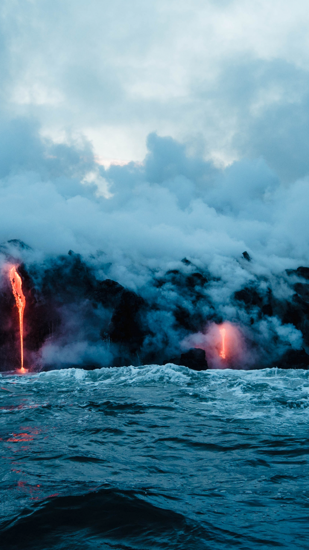 Big Island Lava iPhone Wallpaper