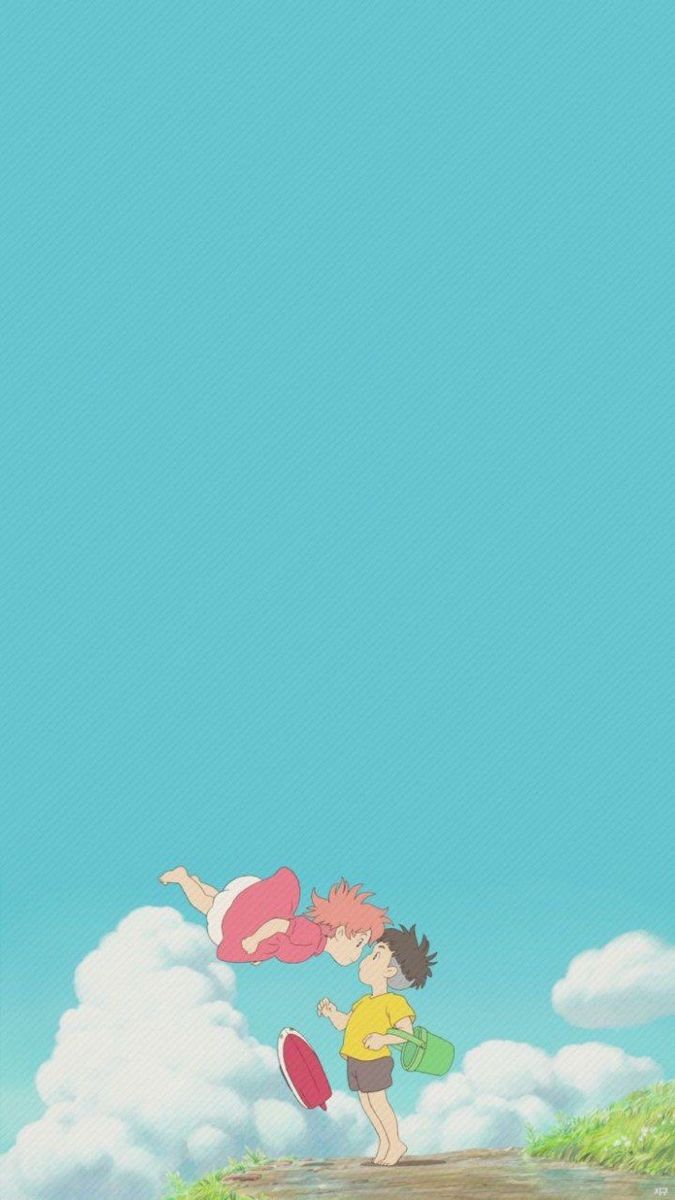 ponyo studio ghibli aesthetic wallpaper. Aesthetic anime, Studio ghibli background, Anime wallpaper