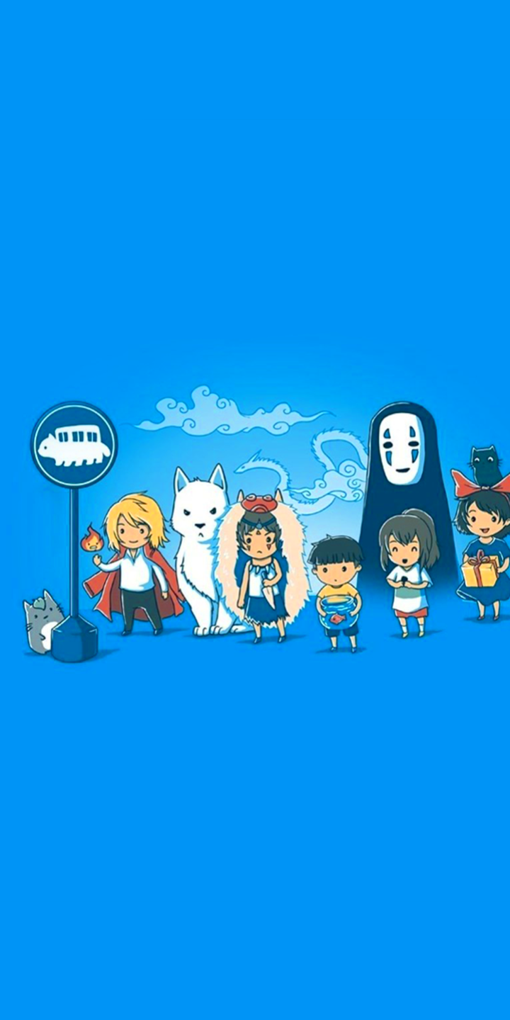 Ponyo iPhone Wallpaper