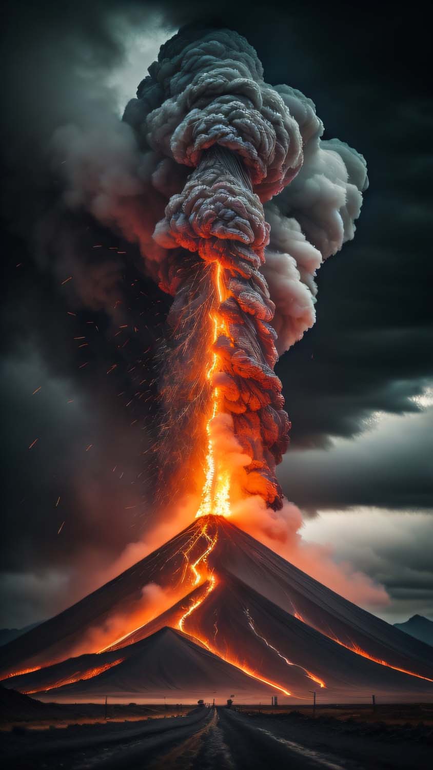Volcano Lava iPhone Wallpaper HD iPhone Wallpaper