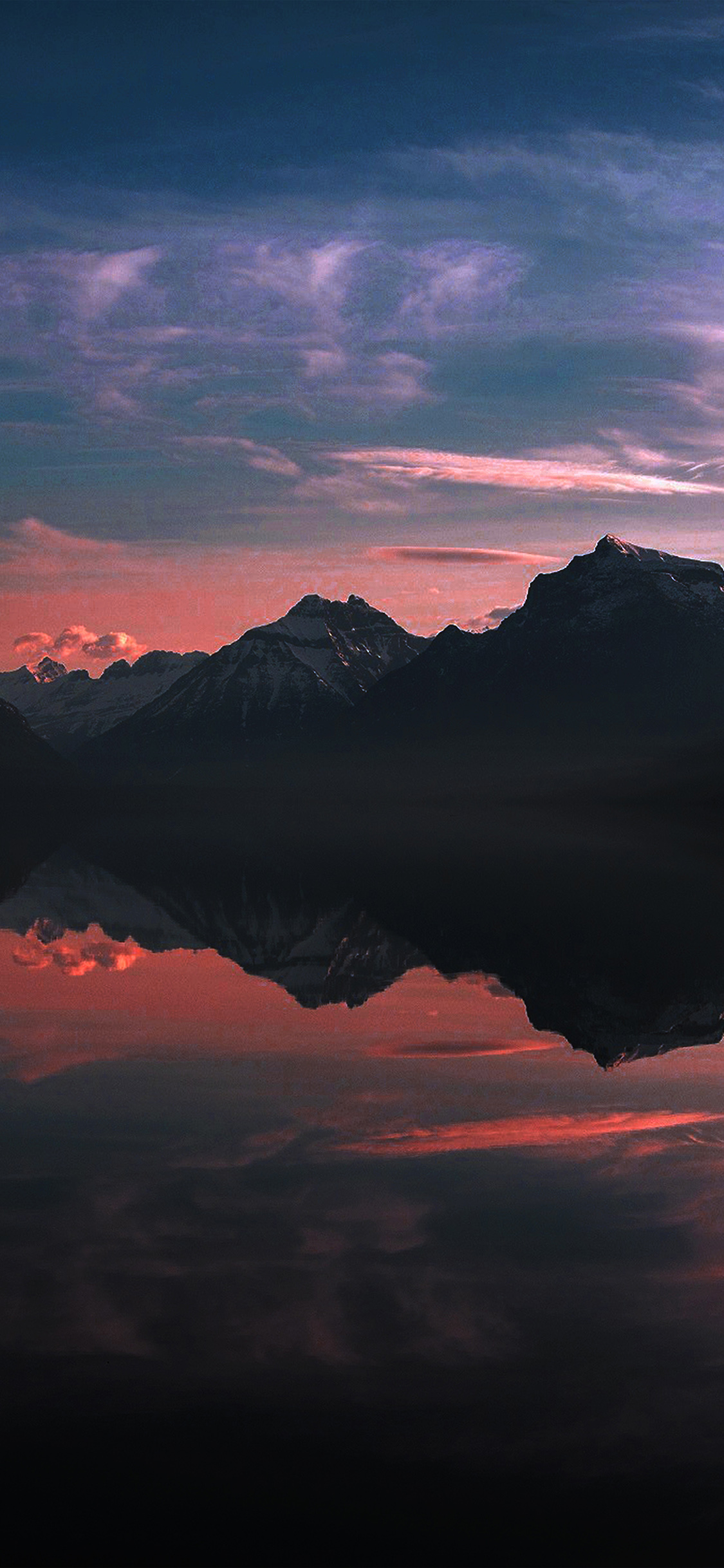 Lake Mcdonald Nature Mountain Sky