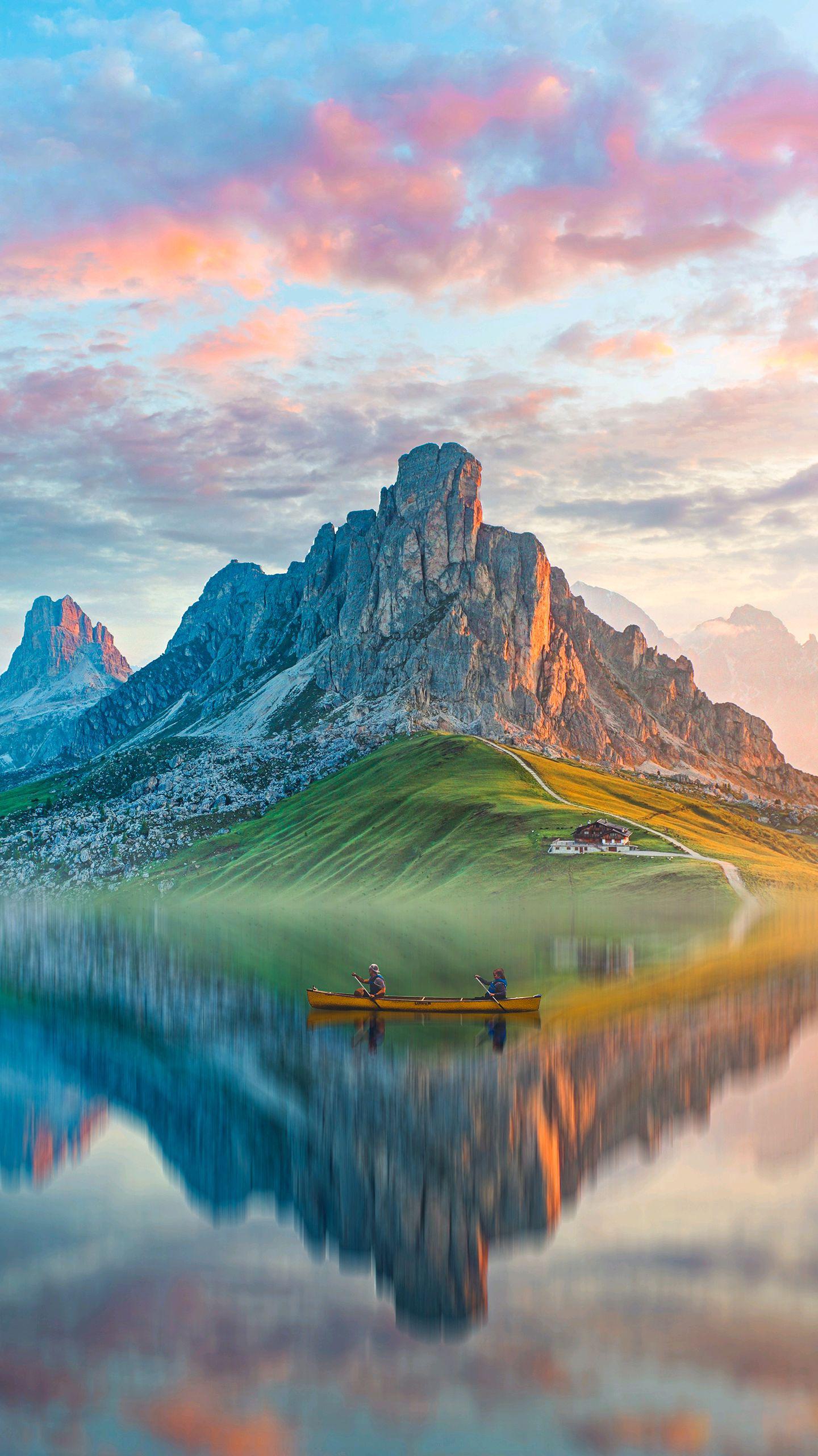 Mountain Reflection Lake iPhone Wallpaper iPhone Wallpaper