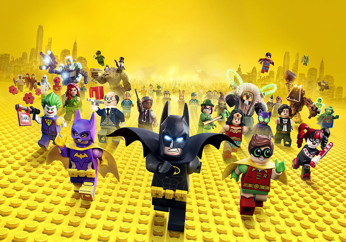 LEGO BATMAN MOVIE Woven Self Adhesive