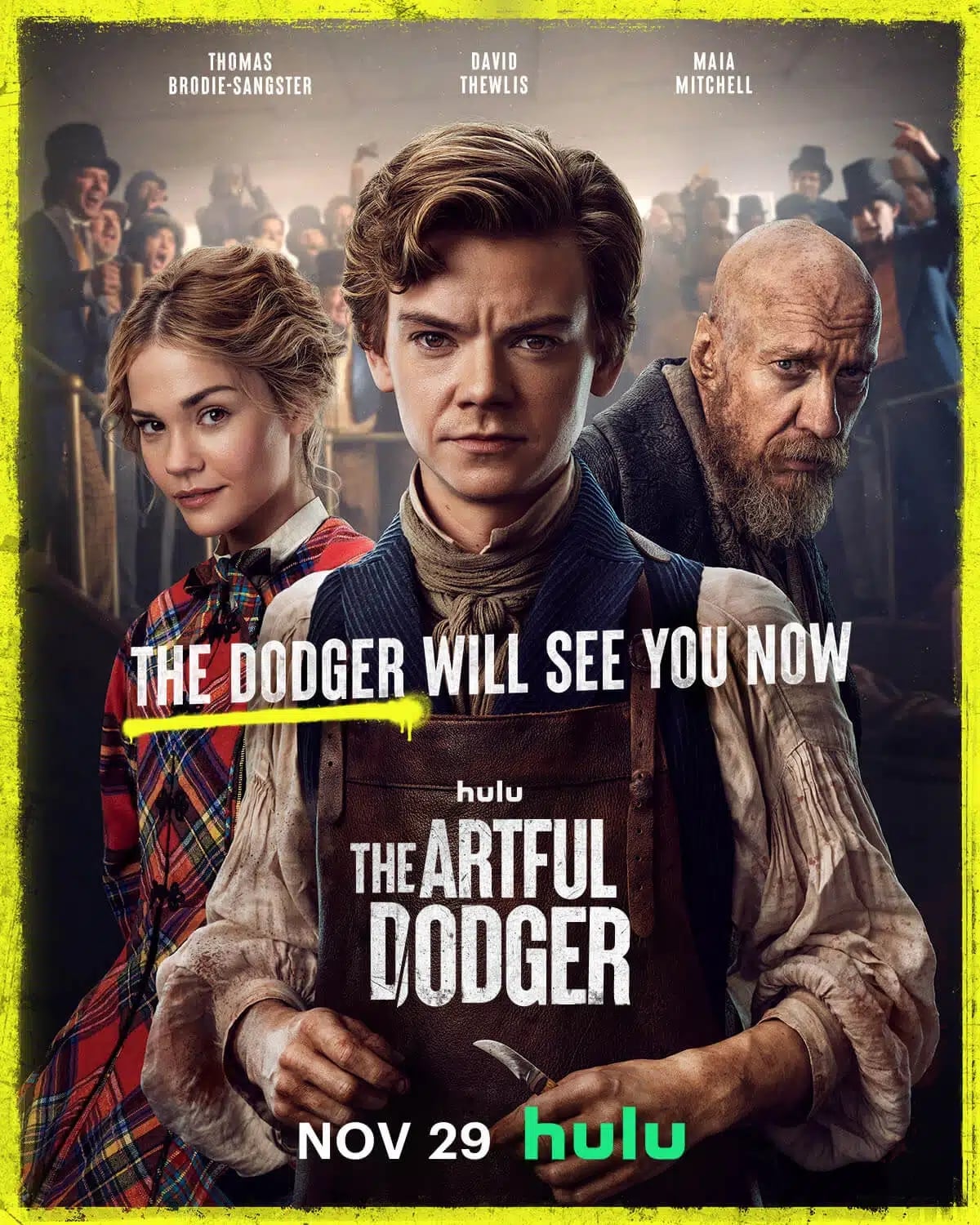 The Artful Dodger. Set in 1850s Australia the series follows adult double life of Charles Dickens' famous prince of thieves Dodger now a surgeon, but who can't shake his predilection for