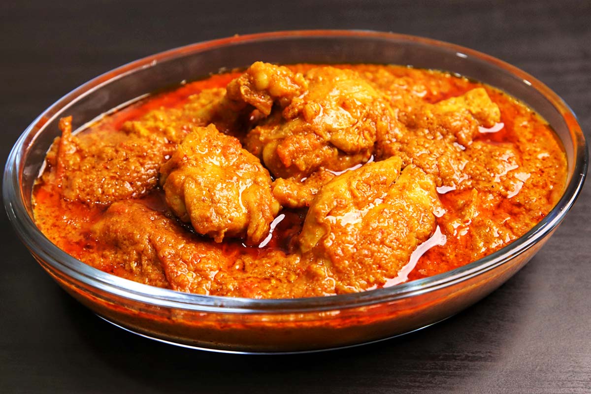 Special Masala Chicken. Hyderabadi Chicken Korma