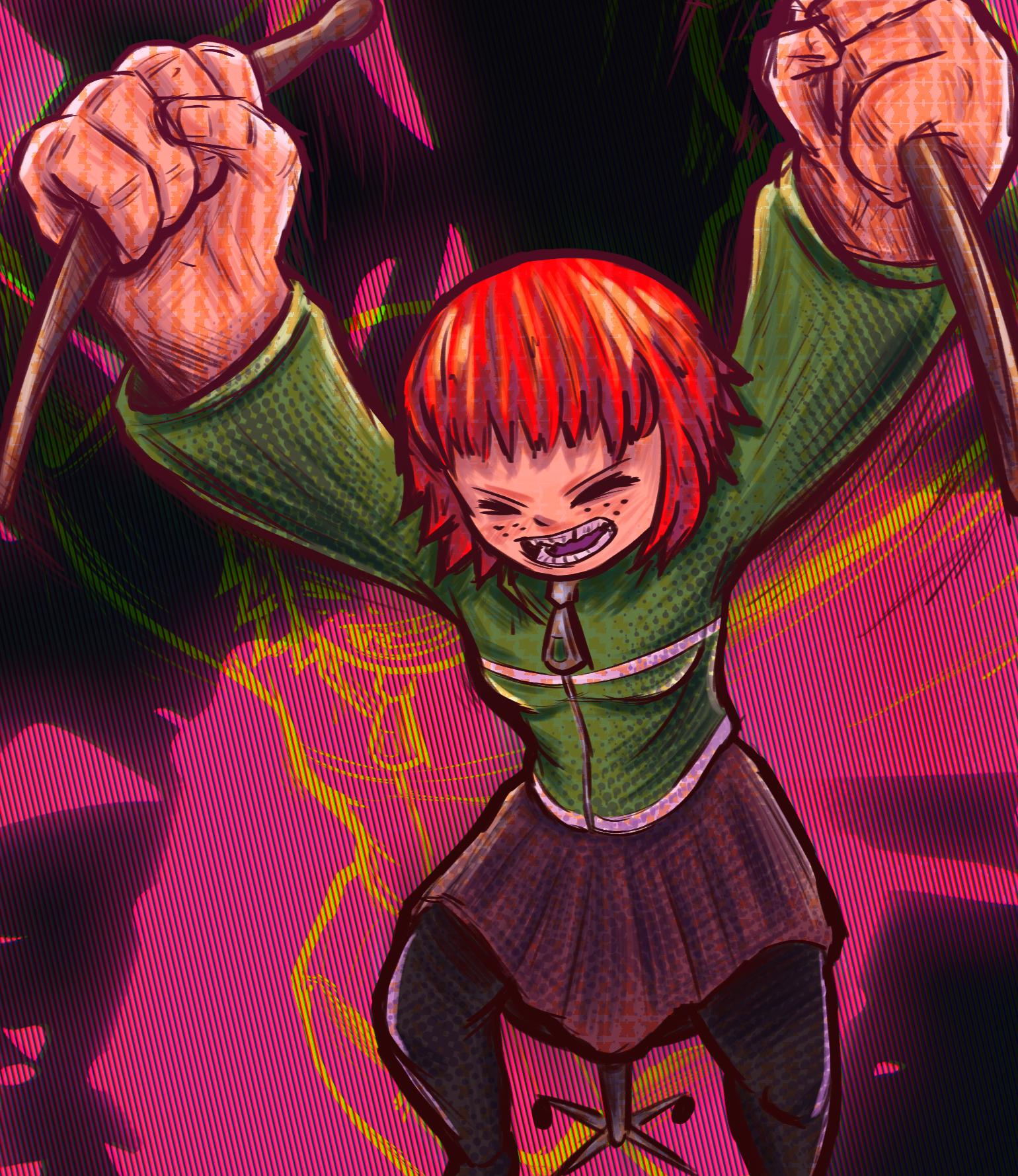 Did fanart of Kim Pine!