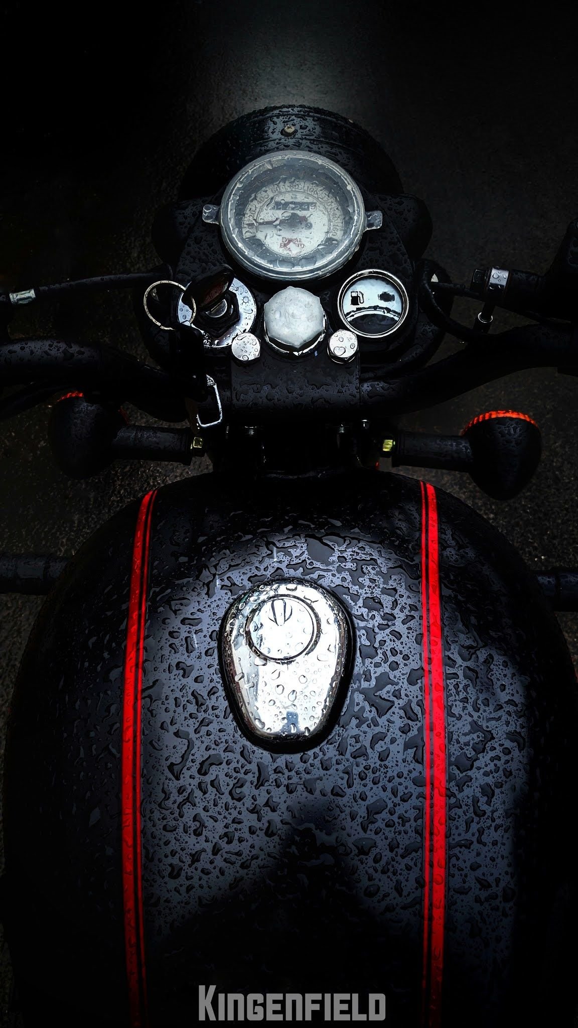 Royal enfield stealth black Wallpaper