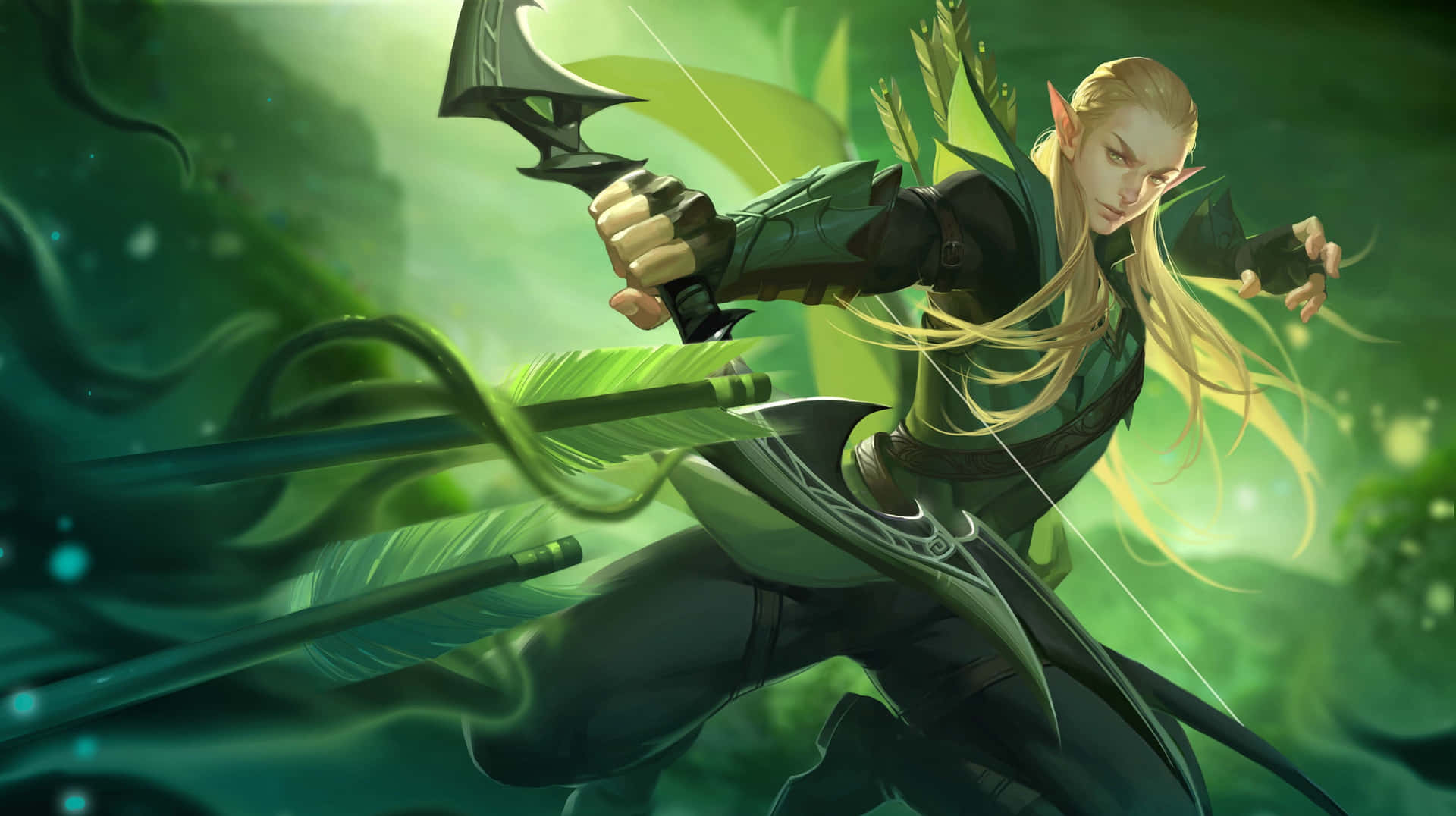 Download Caption: High Elf Archer And Precision Wallpaper