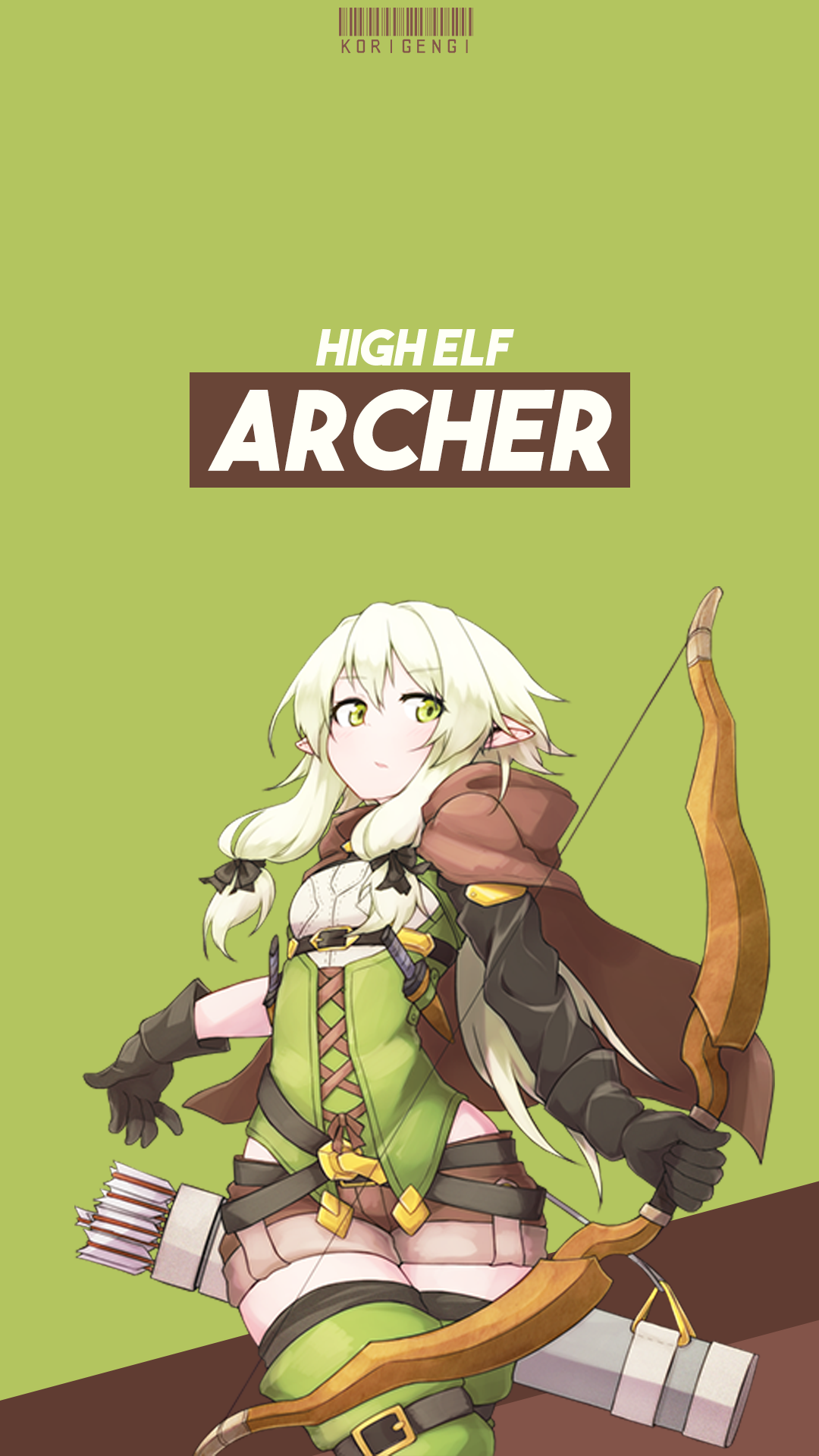 High Elf Archer Slayer Wallpaper