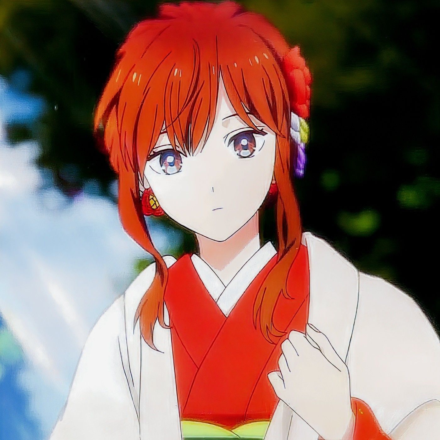 fuyutsuki (kimono). Anime, Kimono
