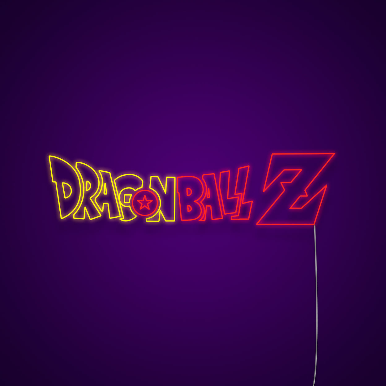 Dragon Ball Z Anime Neon Sign. Custom Neon Light