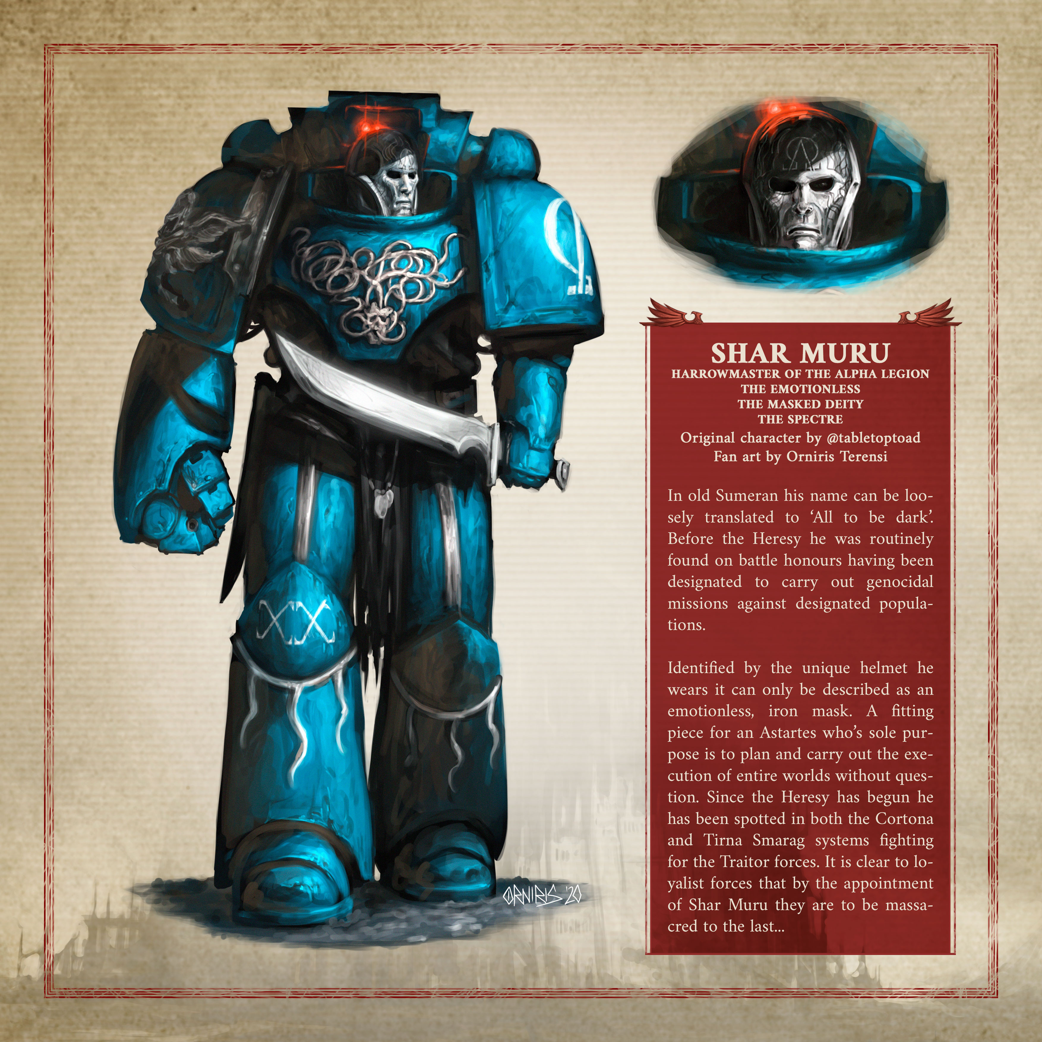 Shar The Horus Heresy Fan Art