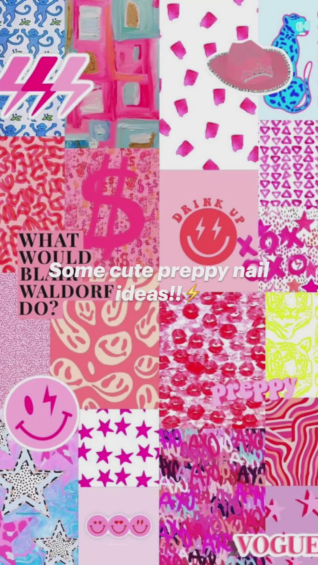 320 Preppy wallpapers ideas  preppy wallpaper, preppy stickers, picture  collage wall