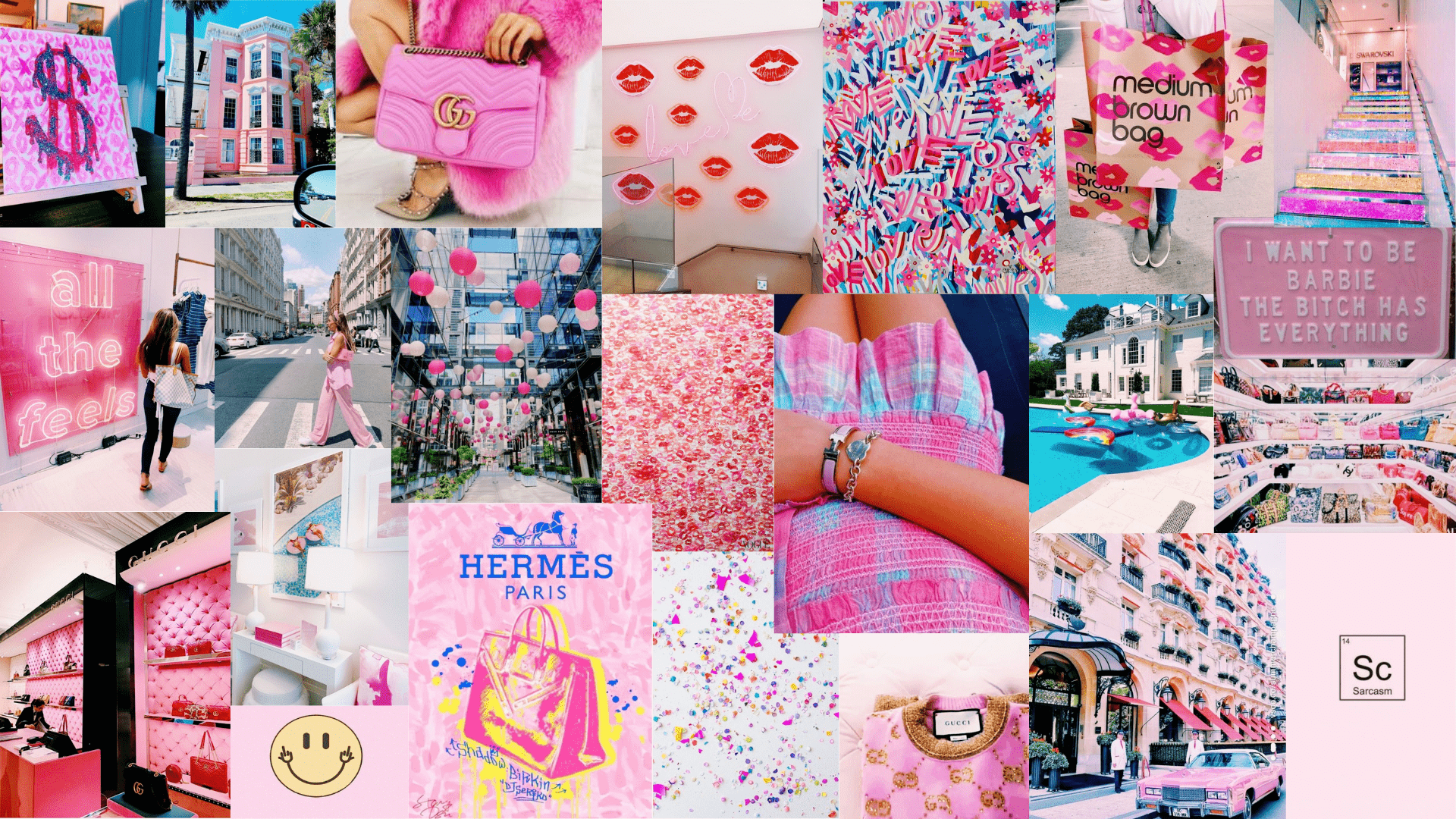 Preppy Laptop Wallpaper