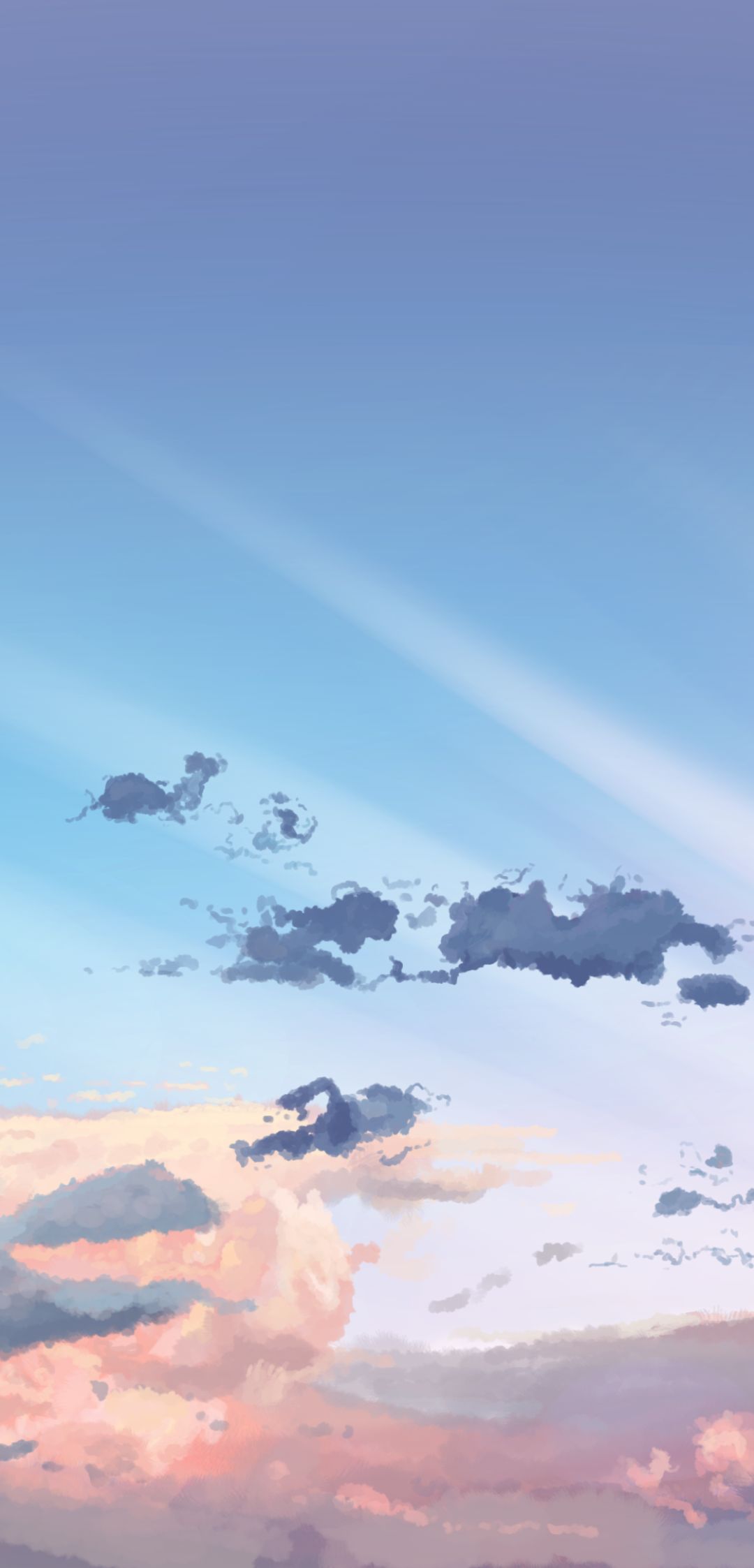 Mobile wallpaper: Anime, Sky, Cloud, Original, 1365651 download the picture for free