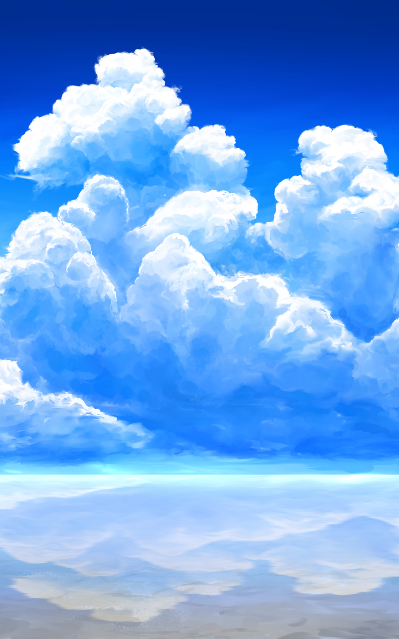 Anime Sky Phone Wallpaper