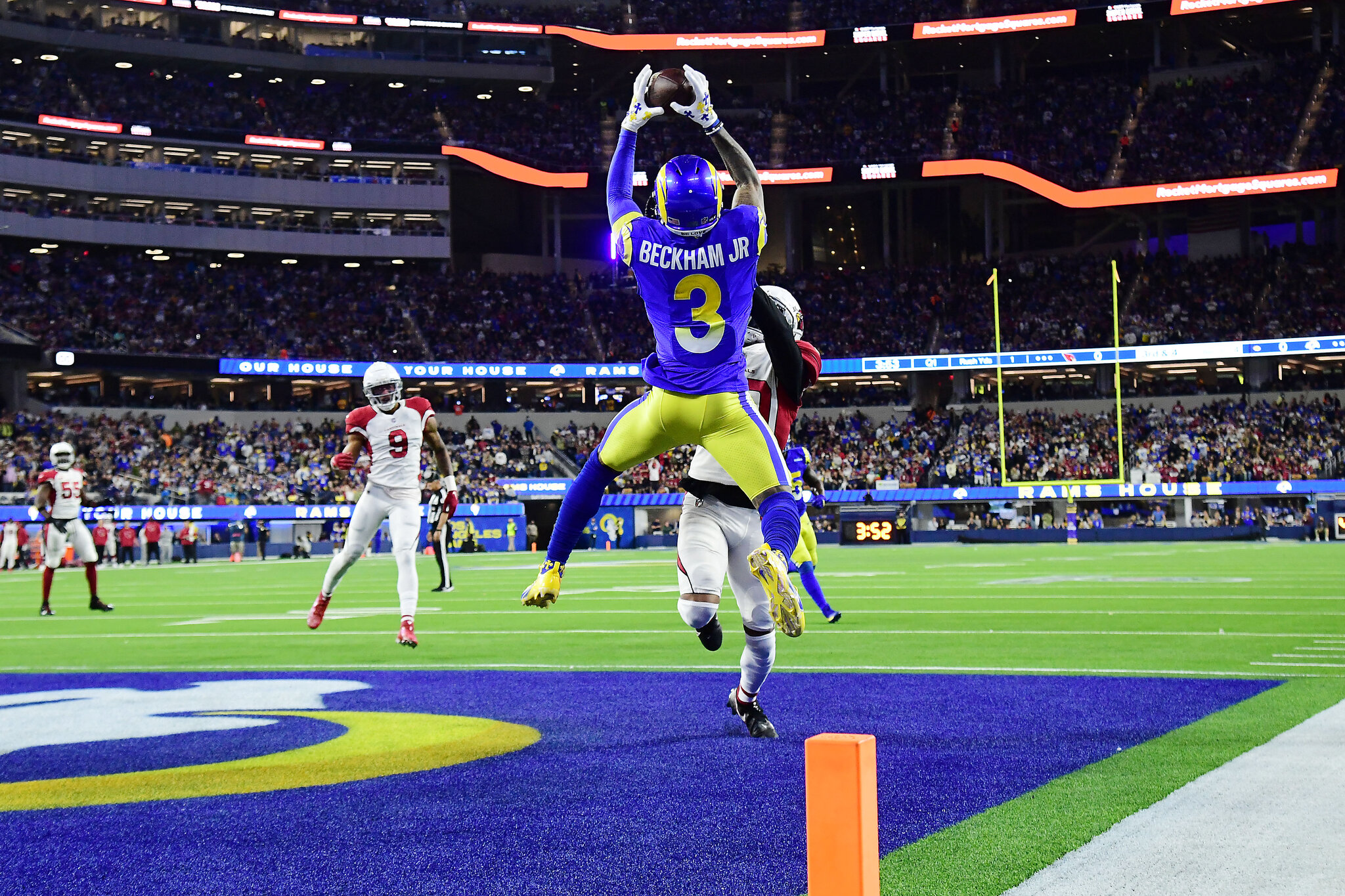 Matthew Stafford and Odell Beckham Lead Rams Over Cardinals