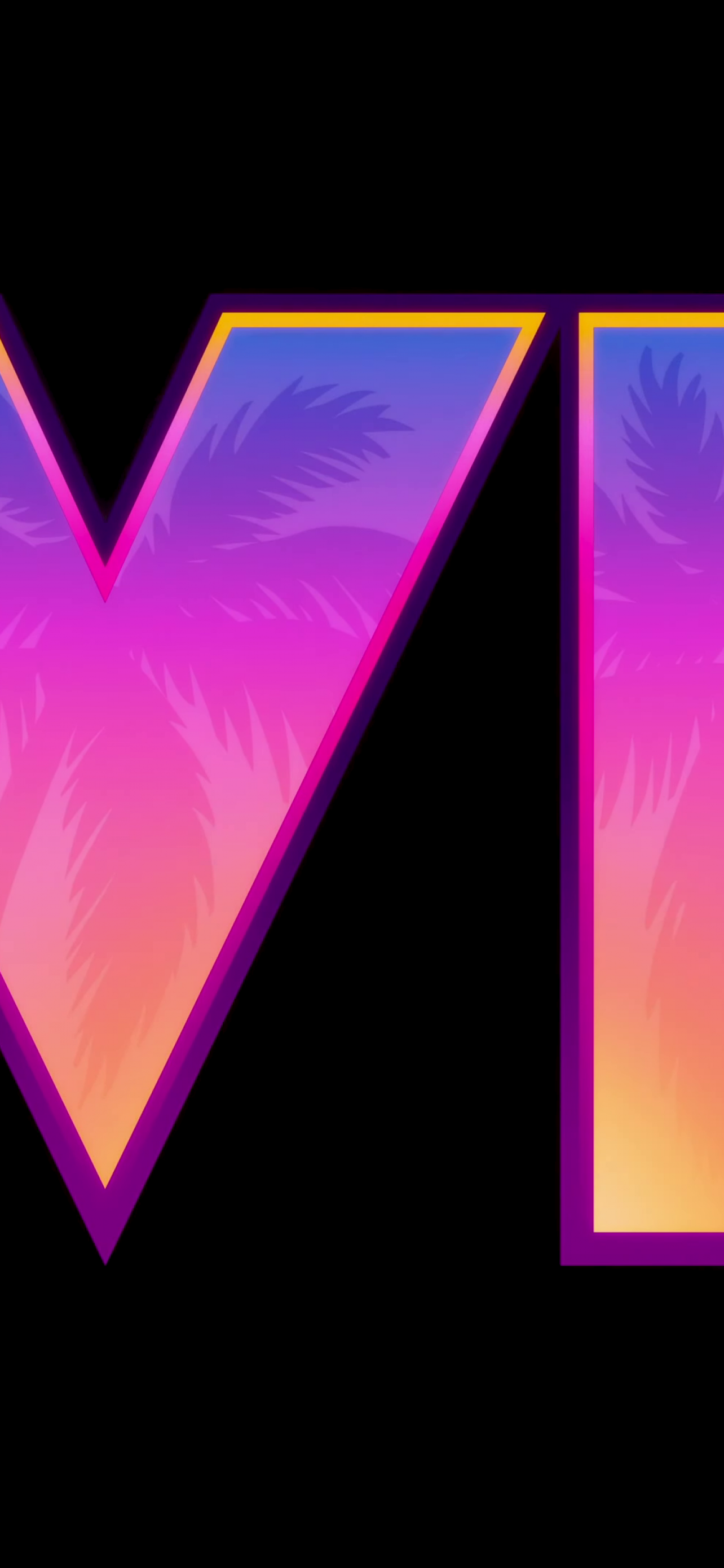 GTA 6 Official Logo 4K Wallpaper