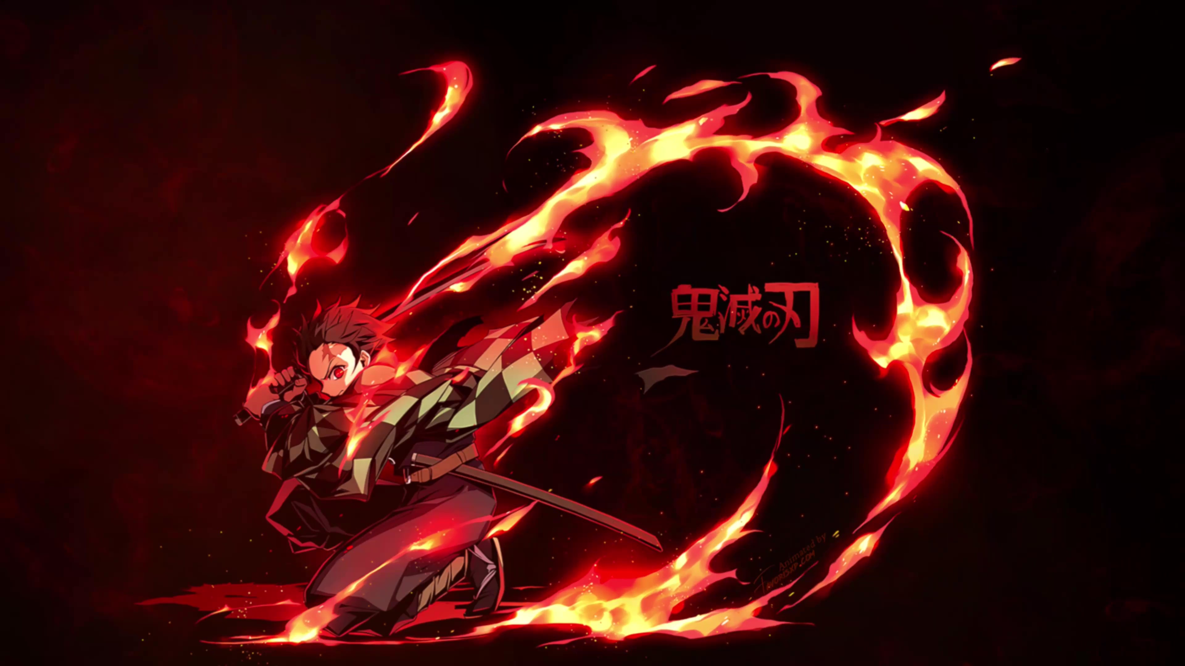 Demon slayer Tanjiro kamado Animated Wallpaper