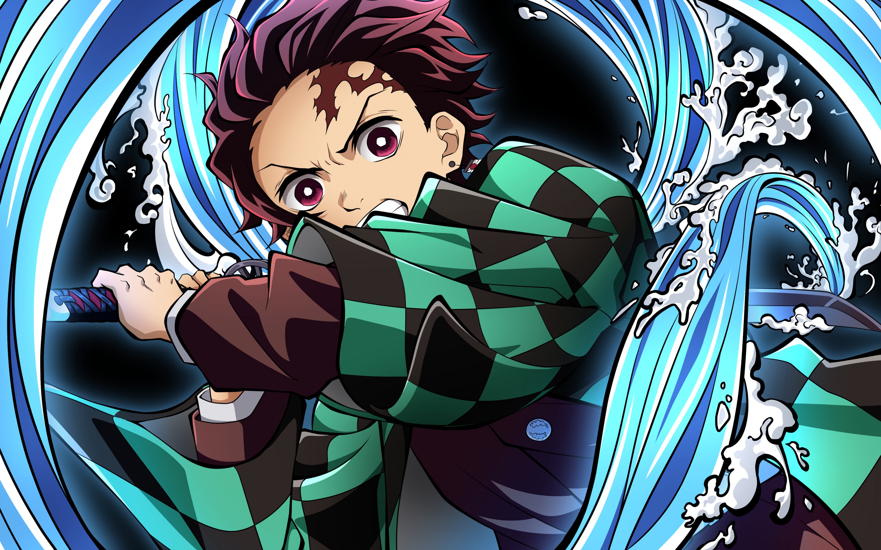 Tanjiro Kamado Demon Slayer Wallpaper 4K