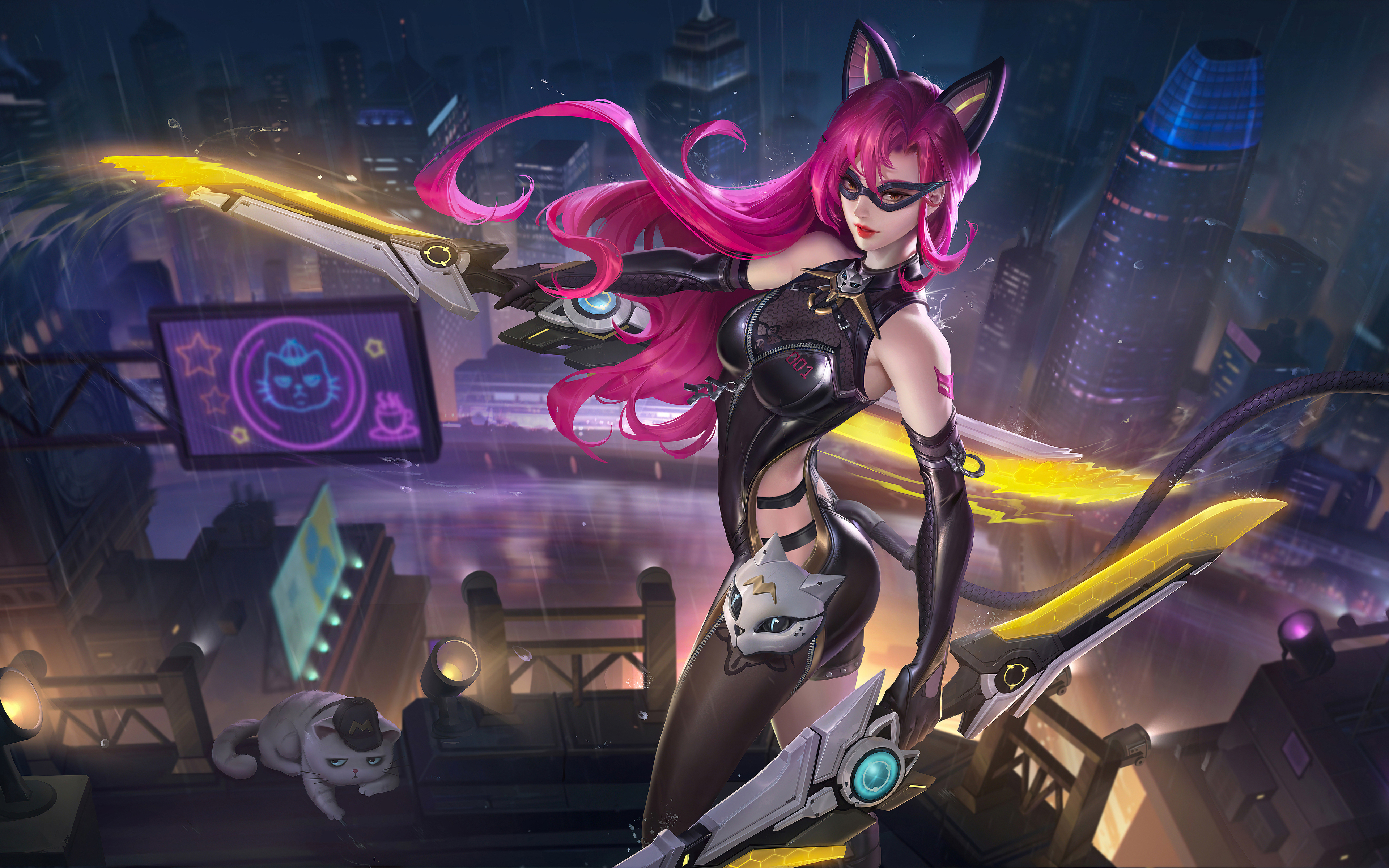 Honor Of Kings Cat Girl 8k 4K , HD 4k Wallpaper, Image, Background, Photos and Picture