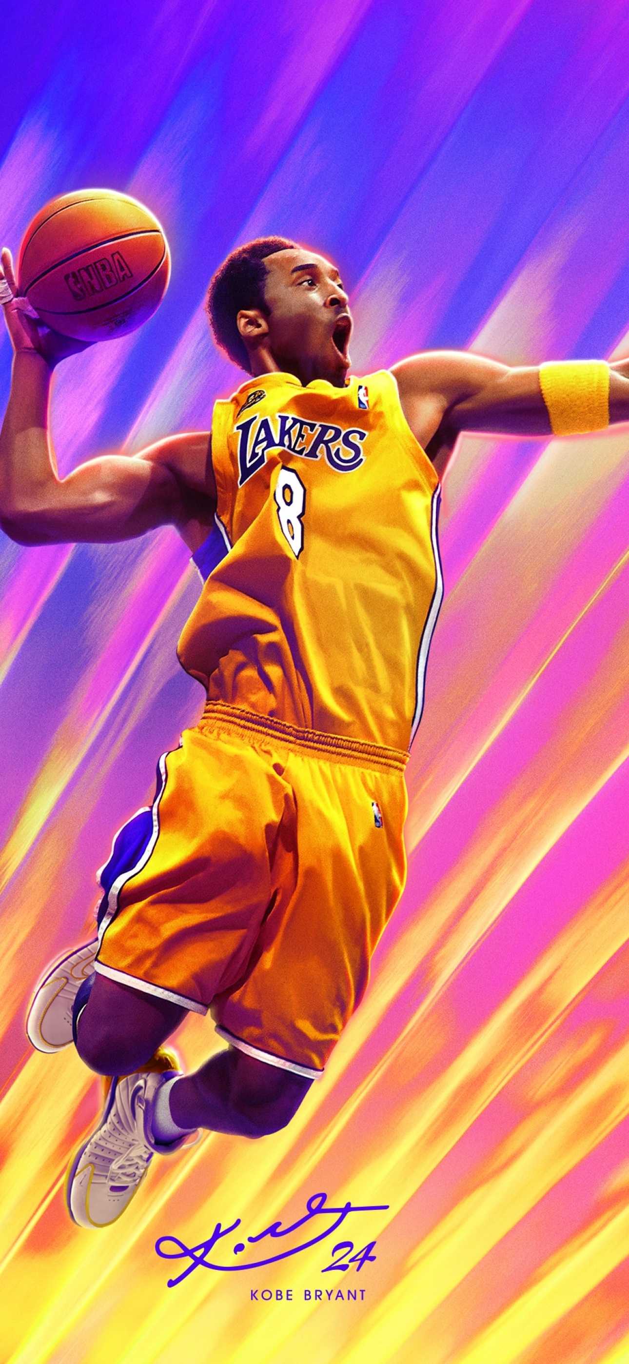 Kobe Bryant Wallpaper 4K, NBA 2K24, Black Mamba, 2023 Games