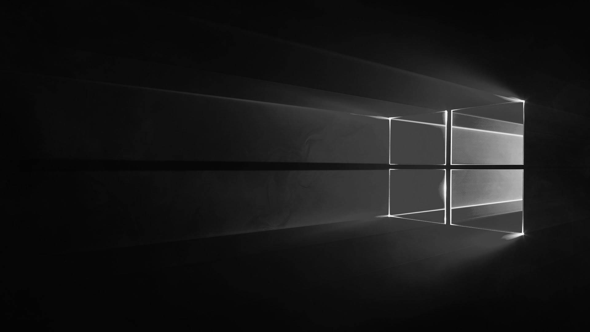 Black Windows 10 HD Wallpaper