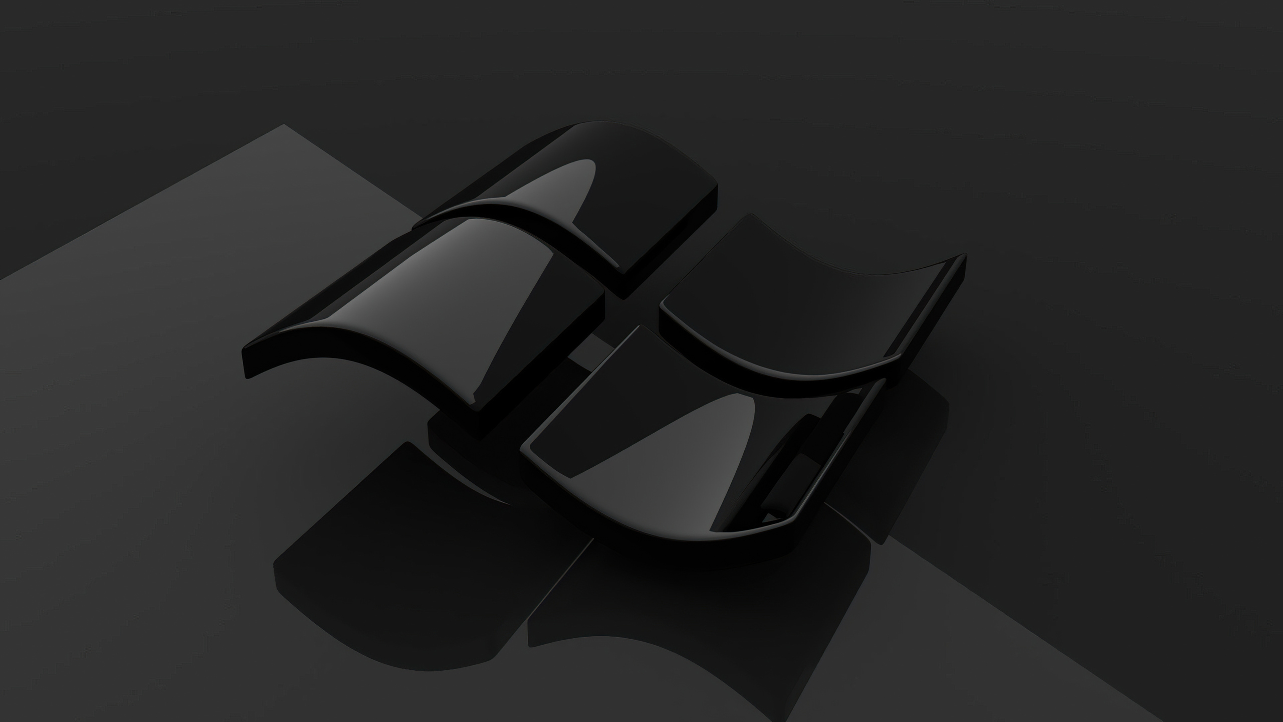 Windows Logo Black Minimal 4k 1440P Resolution , HD 4k Wallpaper Image, Background, Photos and Picture