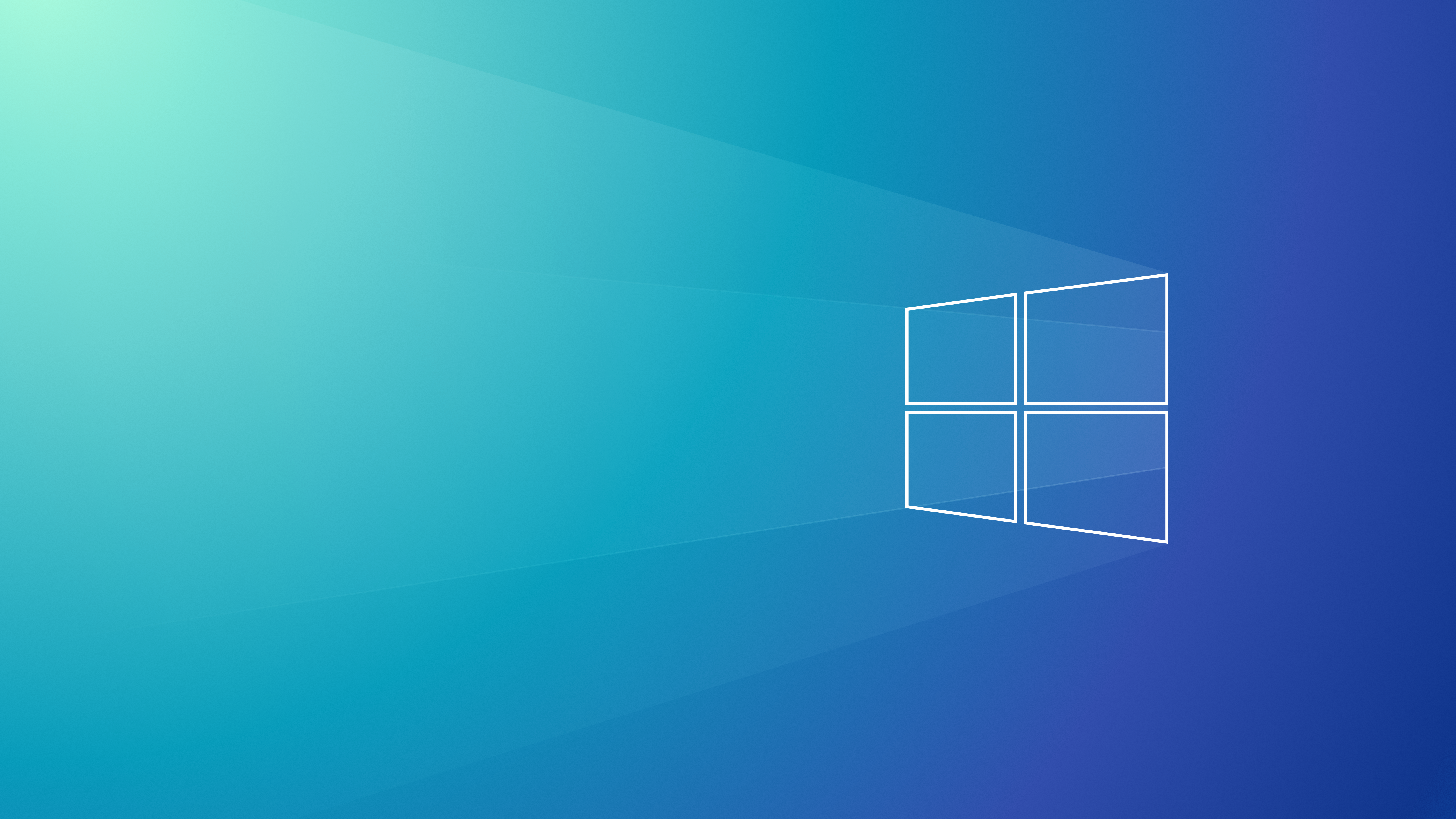 Windows 10 default wallpaper dark blue