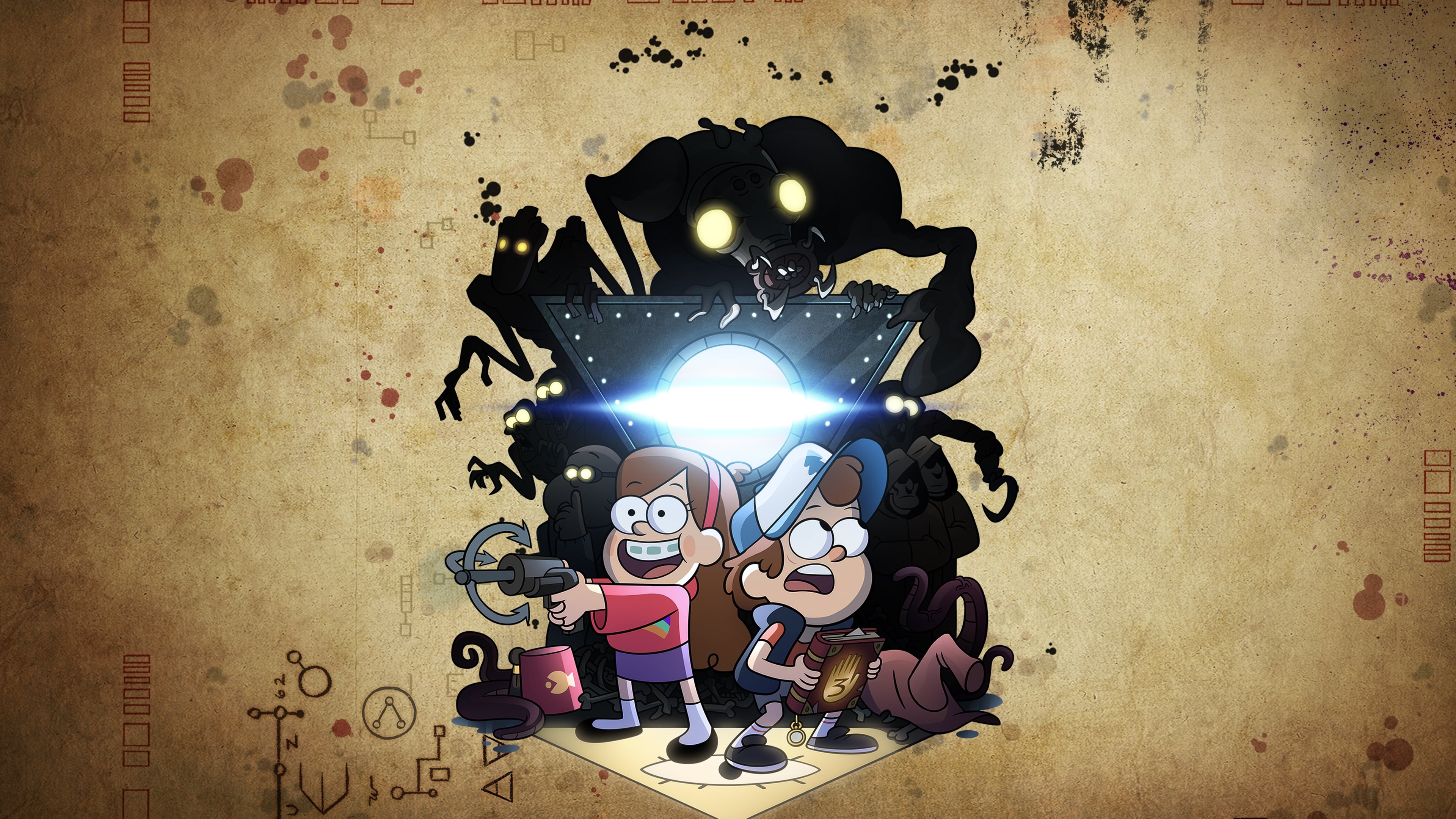 Gravity Falls Dipper Pines Mabel Pines