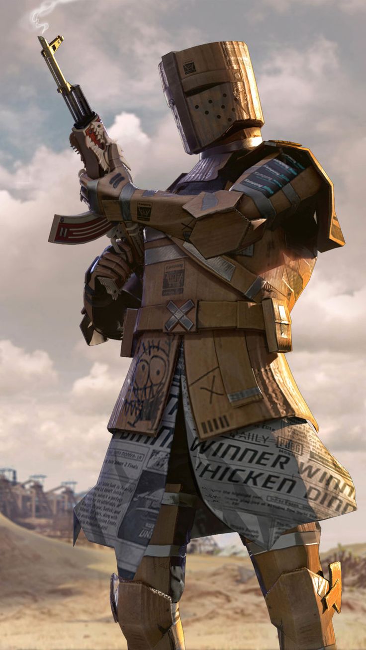 PUBG Cardboard Warrior 4K Ultra HD Mobile Wallpaper. Joker HD wallpaper, Gaming wallpaper hd, Joker iphone wallpaper