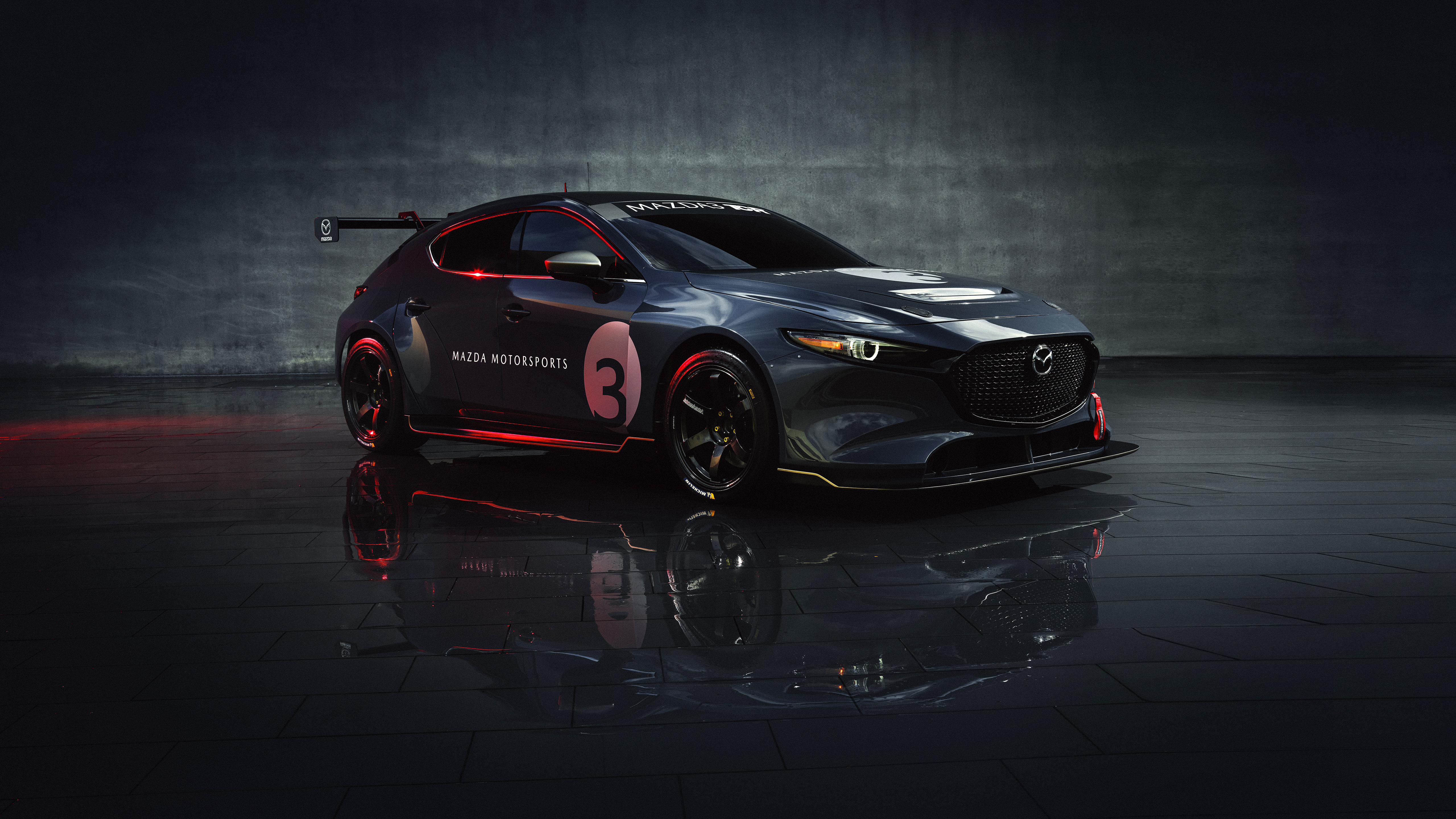 Mazda3 TCR 2019 4K 8 Wallpaper Car Wallpaper