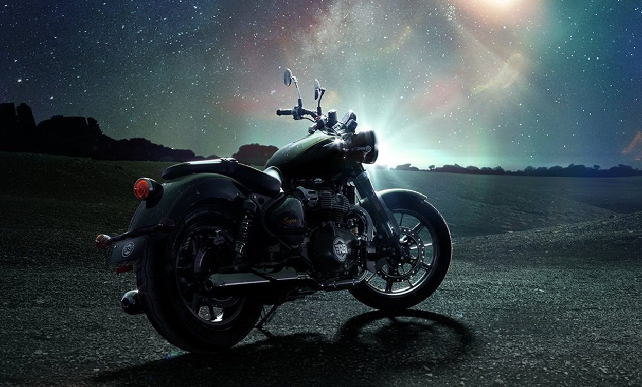 With Super Meteor 650 Royal Enfield