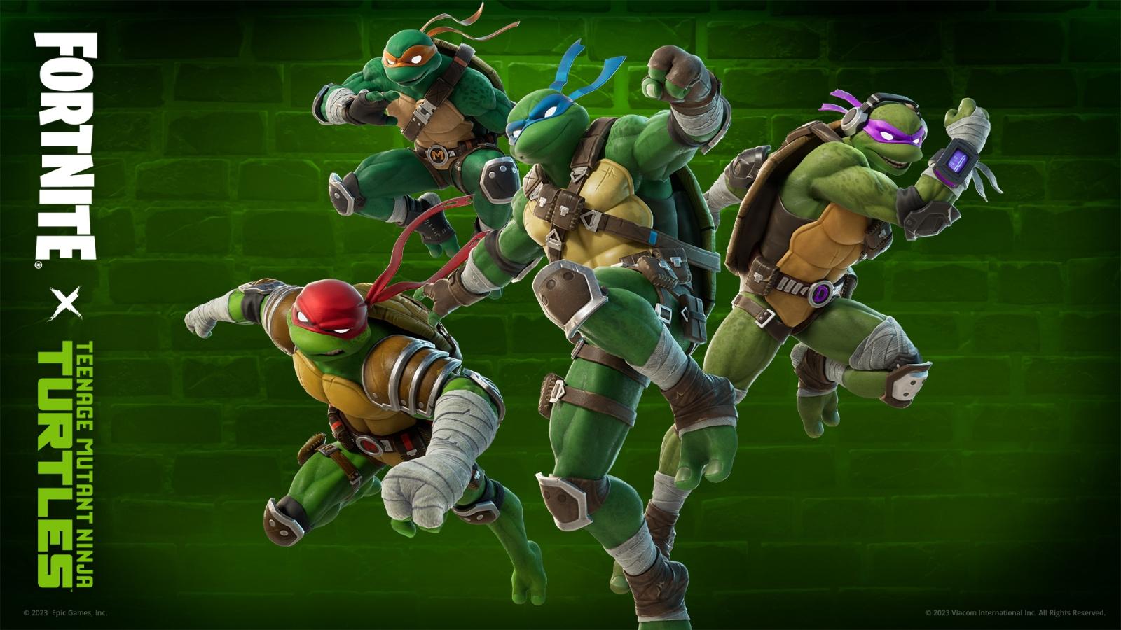 Fortnite x Teenage Mutant Ninja Turtles