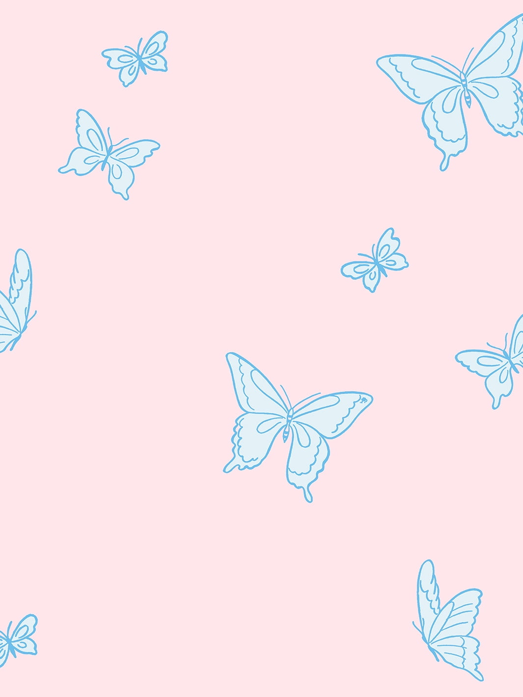 Butterfly Removable Vinyl Wallpaper