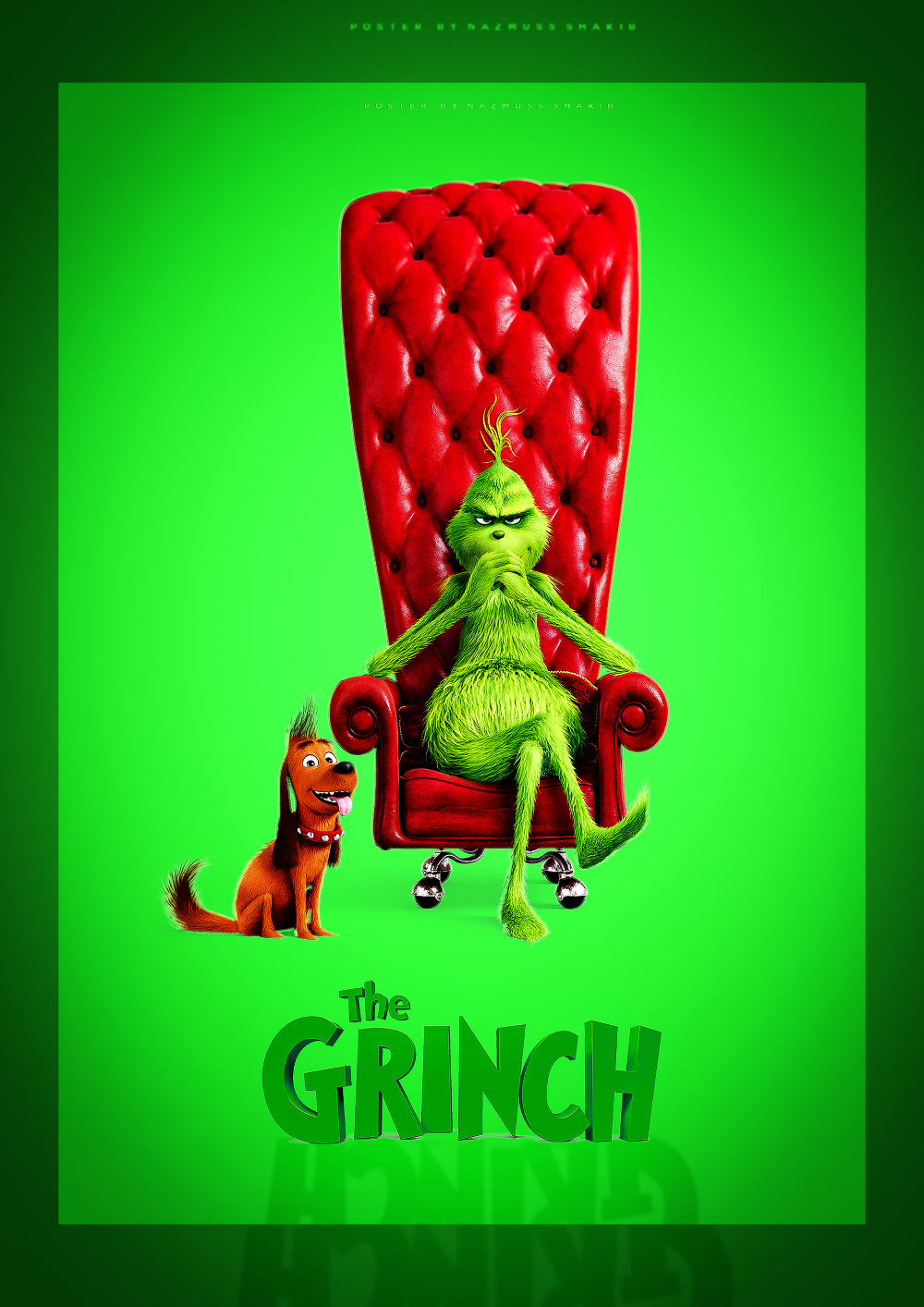 the grinch fanmade movie poster, Nazmuss Shakib. Grinch, Grinch image, The grinch full movie