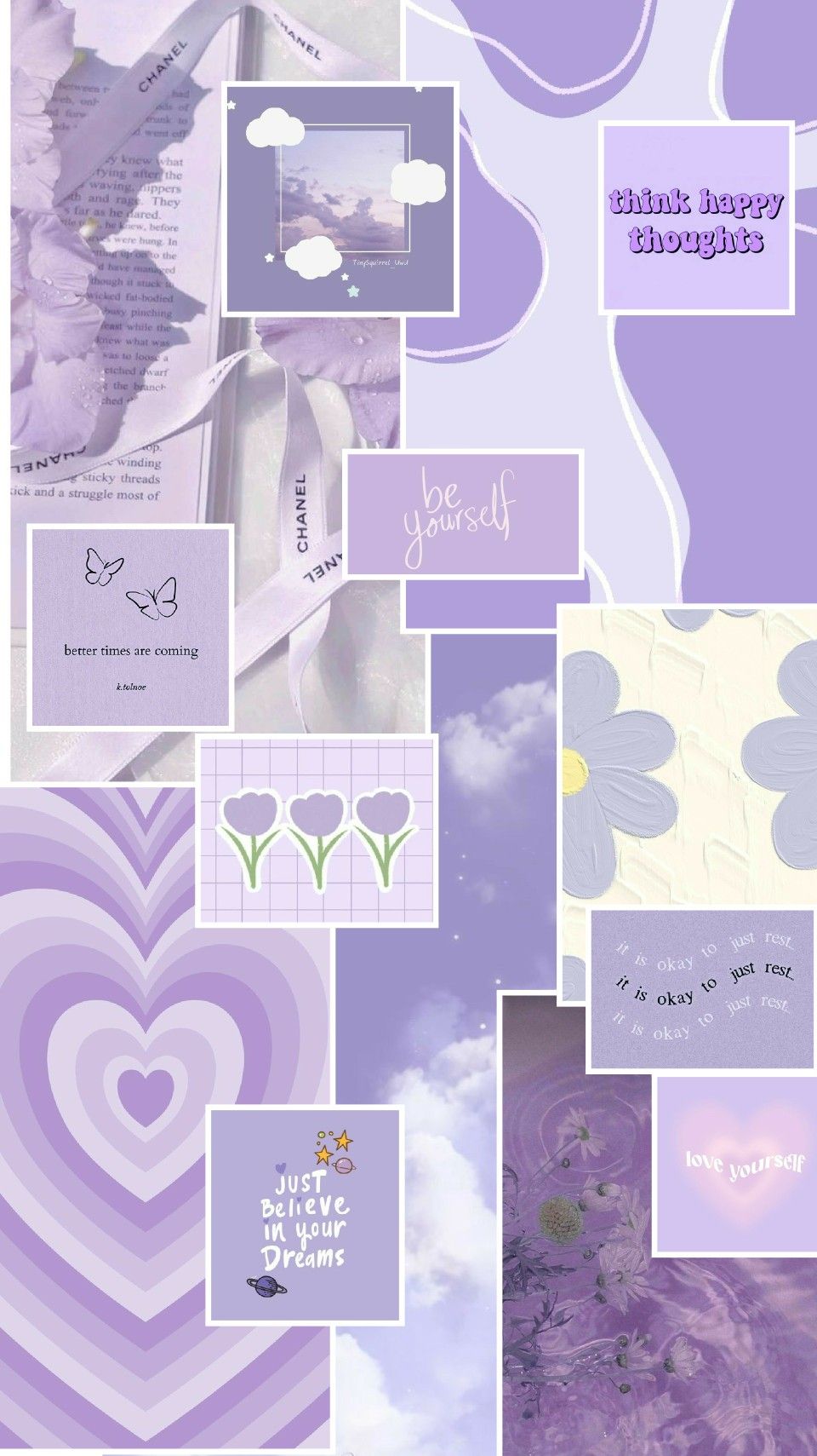 Purple collage ideas. purple wallpaper, purple aesthetic, purple wallpaper iphone