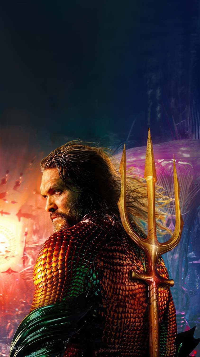 Aquaman and the lost Kingdom movie iPhone Wallpaper iPhone Wallpaper