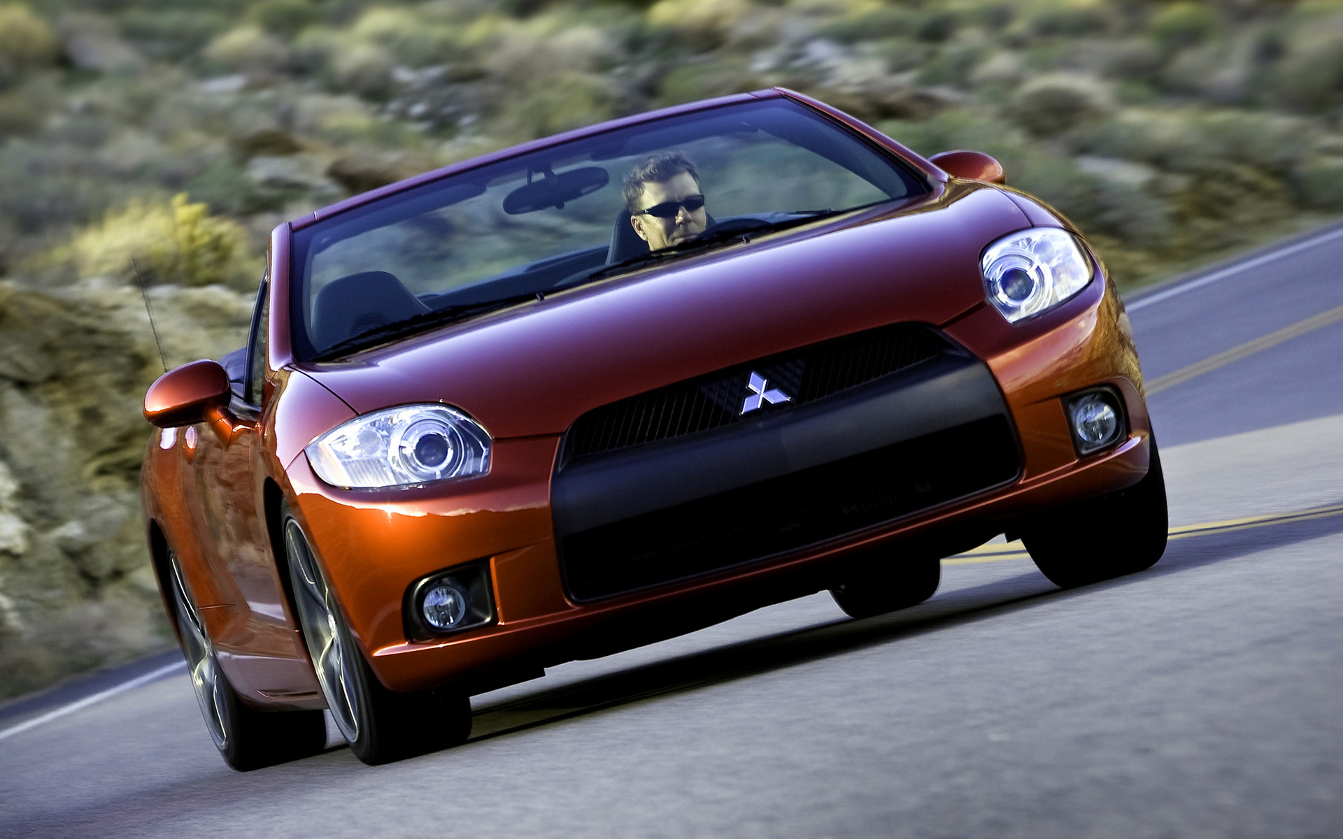 Mitsubishi Eclipse GT Spyder and HD Image