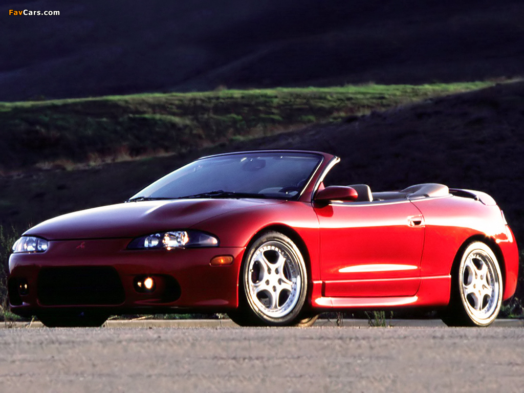 Mitsubishi Eclipse GS T Spyder (D38A) 1997–99 Wallpaper (1024x768)