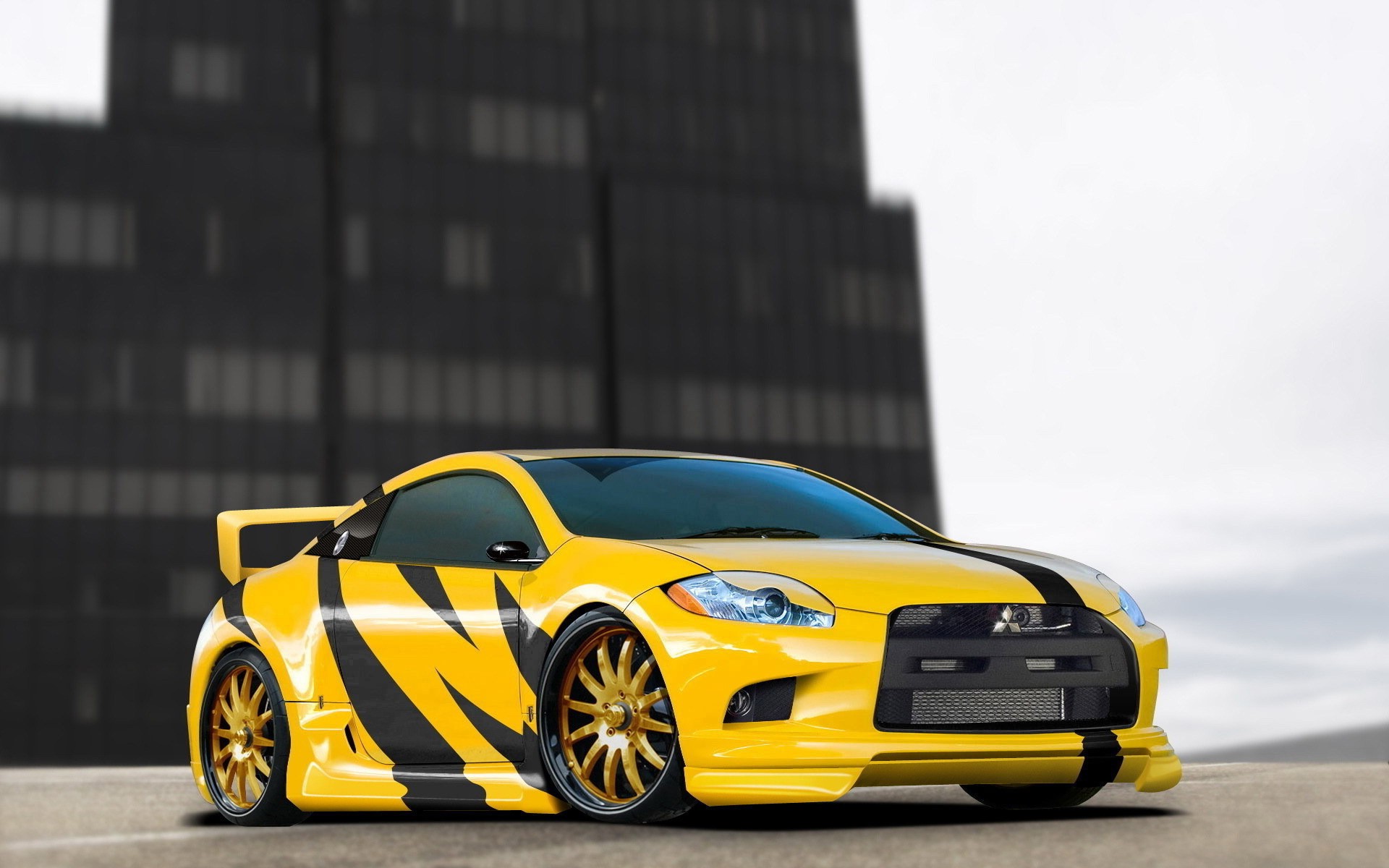 Cars tuning Mitsubishi Eclipse GT wallpaperx1200