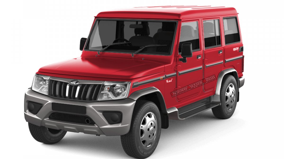 Mahindra Bolero Rendered In New Dual Tone Paint Scheme