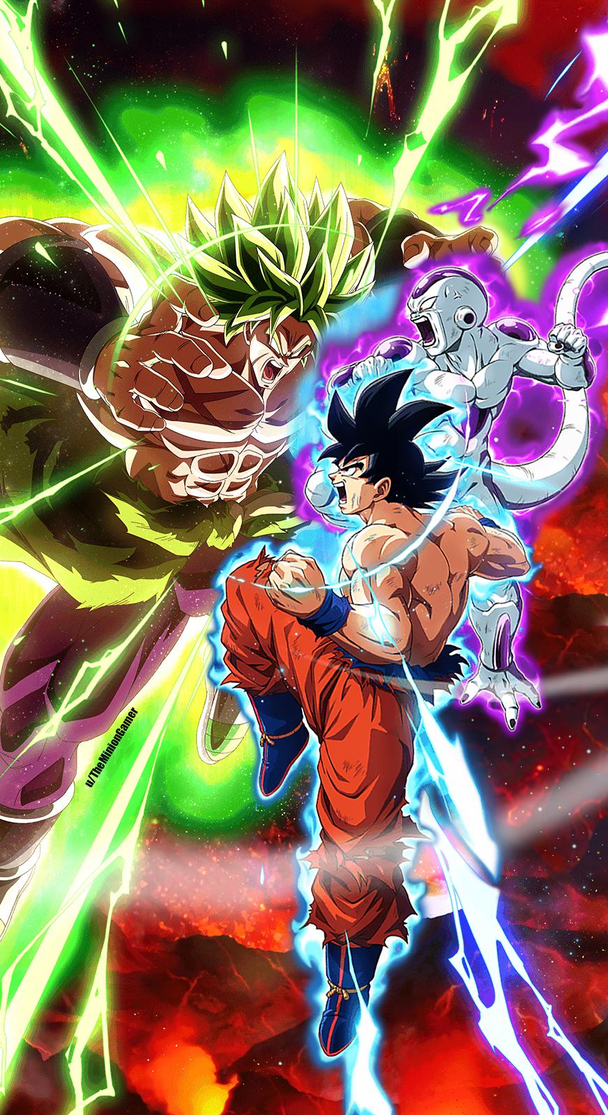 Alternate Universe Theory, Vegeta gets defeated by Broly, now Goku and Frieza have to team up to stop Broly from destroying the whole world with his overwhelming and uncontrollable power. repost