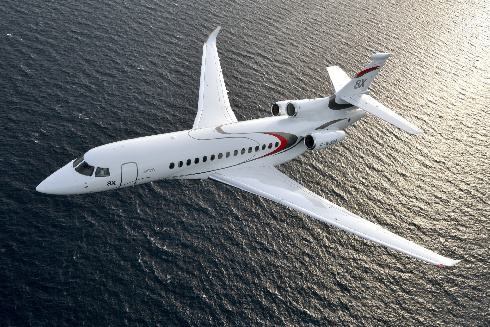 Vehicles Dassault Falcon 8X HD Wallpaper