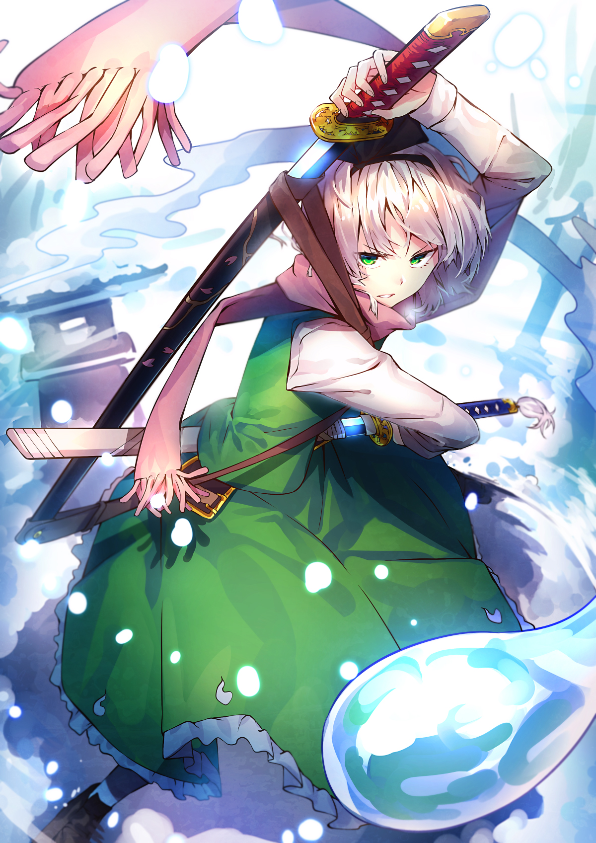 Konpaku Youmu (Youmu Konpaku) Wallpaper by Kumorix Anime Image Board