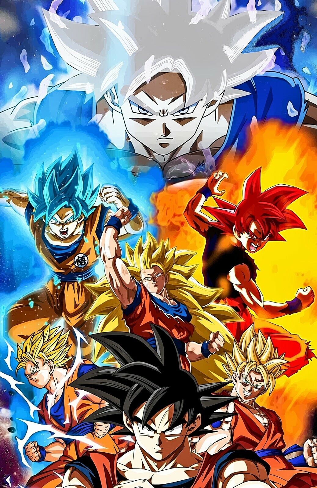 Goku Poster Wallpapers - Wallpaper Cave
