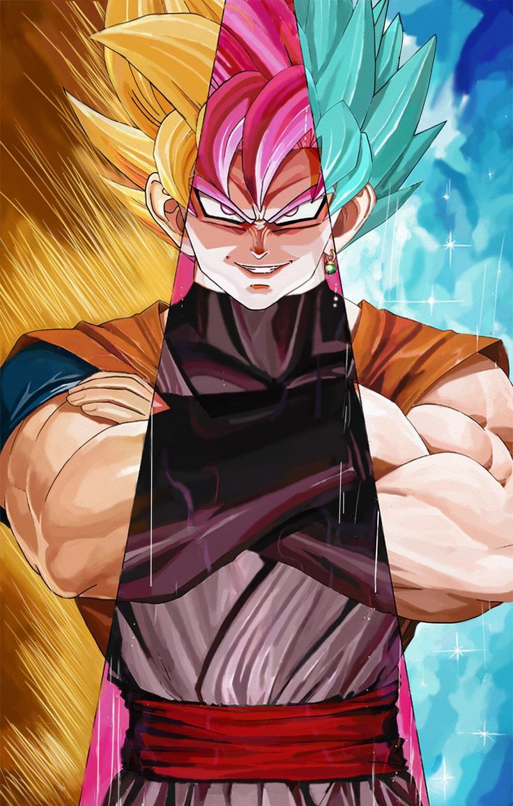 Goku Triple Transformation 2 Poster. Dragon ball painting, Art poster design, Dragon ball super wallpaper
